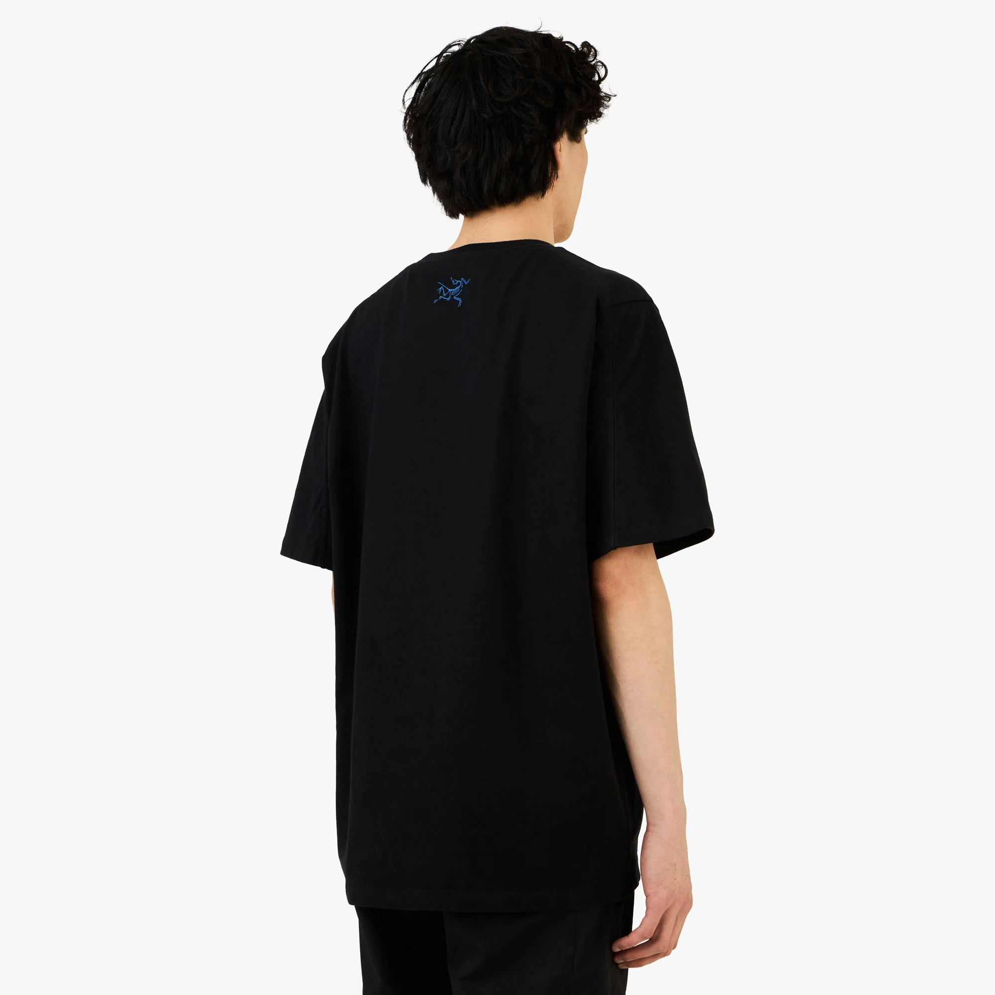 Arc'teryx Kragg Cotton Lithographica T-Shirt / Black - Image 3