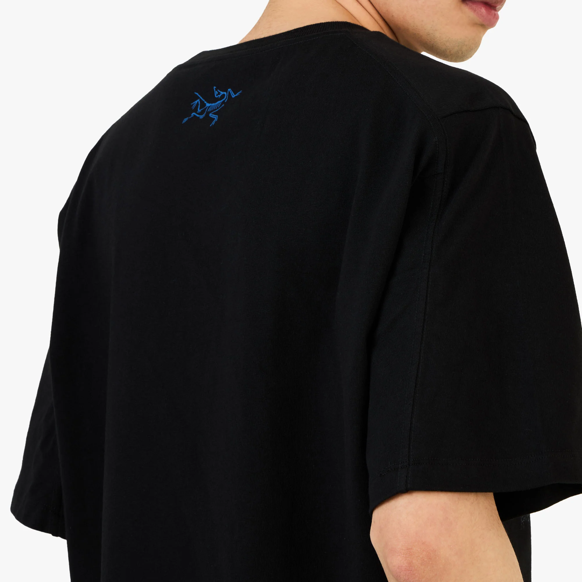 Arc'teryx Kragg Cotton Lithographica T-Shirt / Black - Image 5