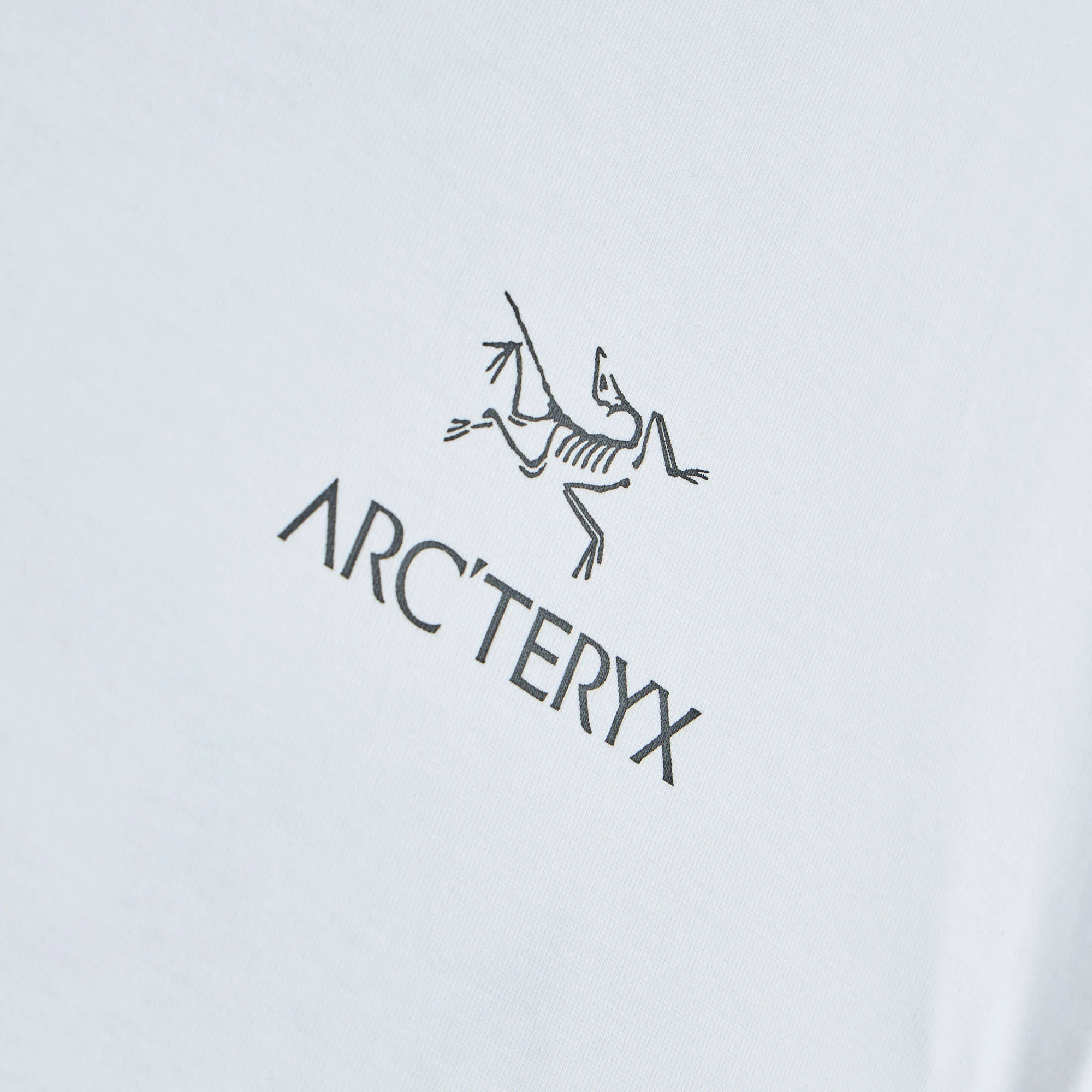 Arc'teryx Kragg SL Bird Word T-Shirt White Light / Black - Image 3