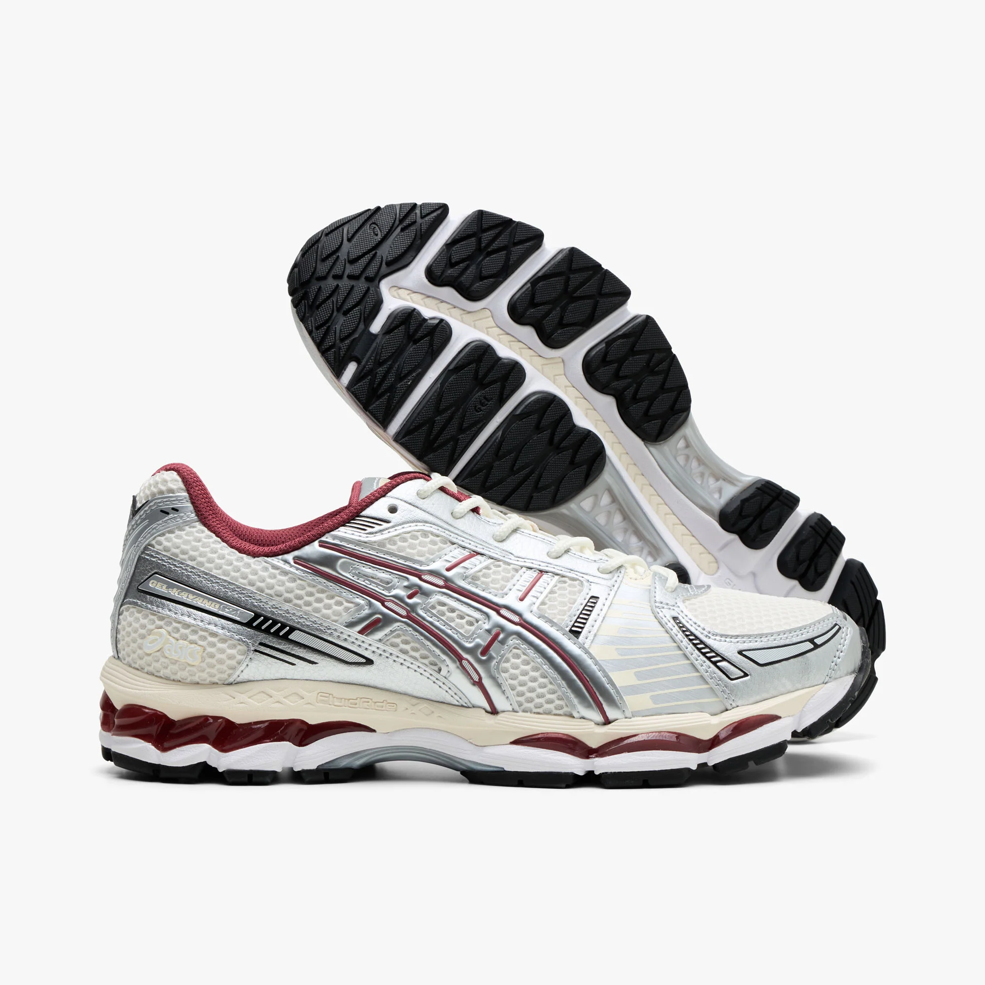 ASICS GEL-Kayano 12.1 Cream / Pure Silver - Image 2