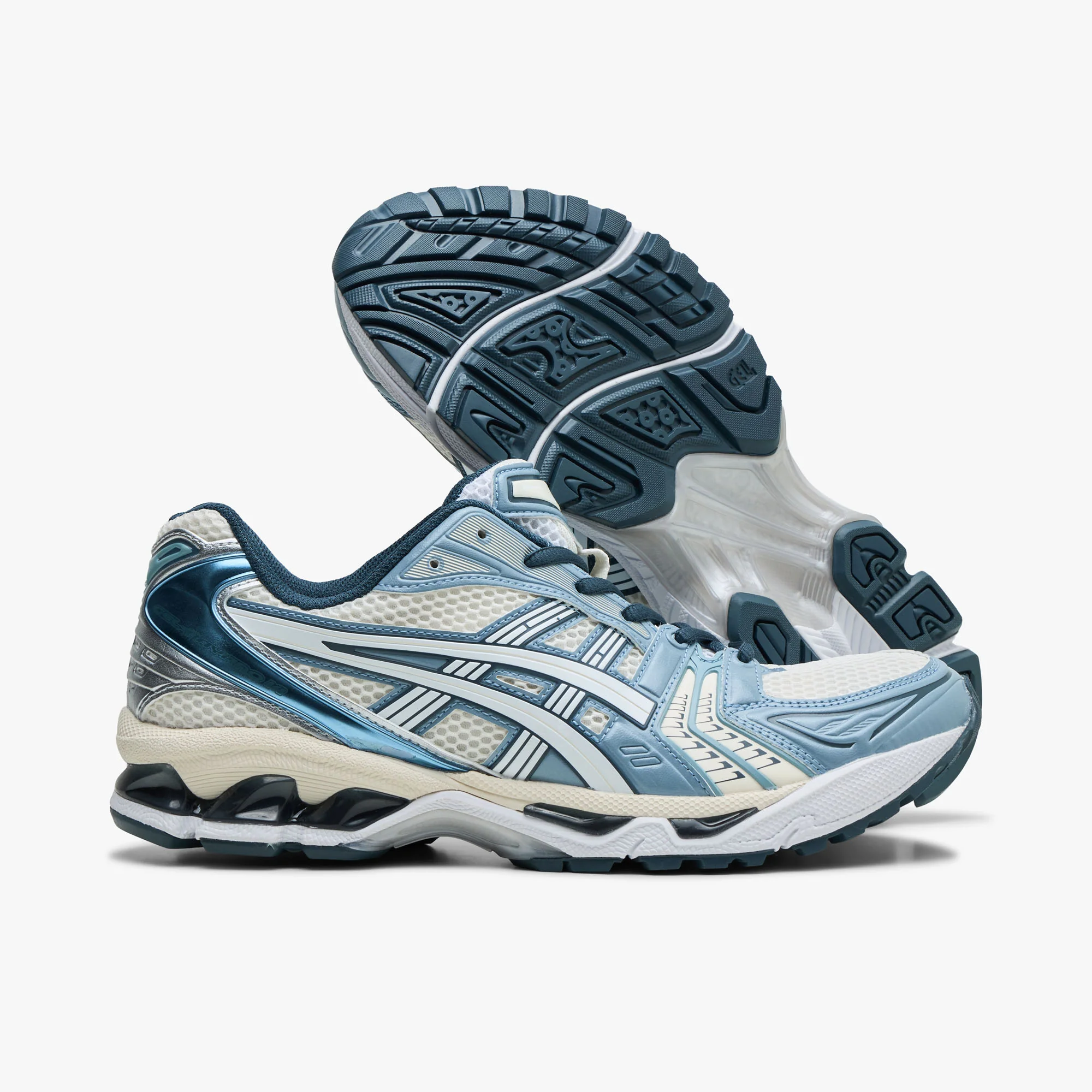 ASICS GEL-Kayano 14 Cream / Raw Indigo - Image 2