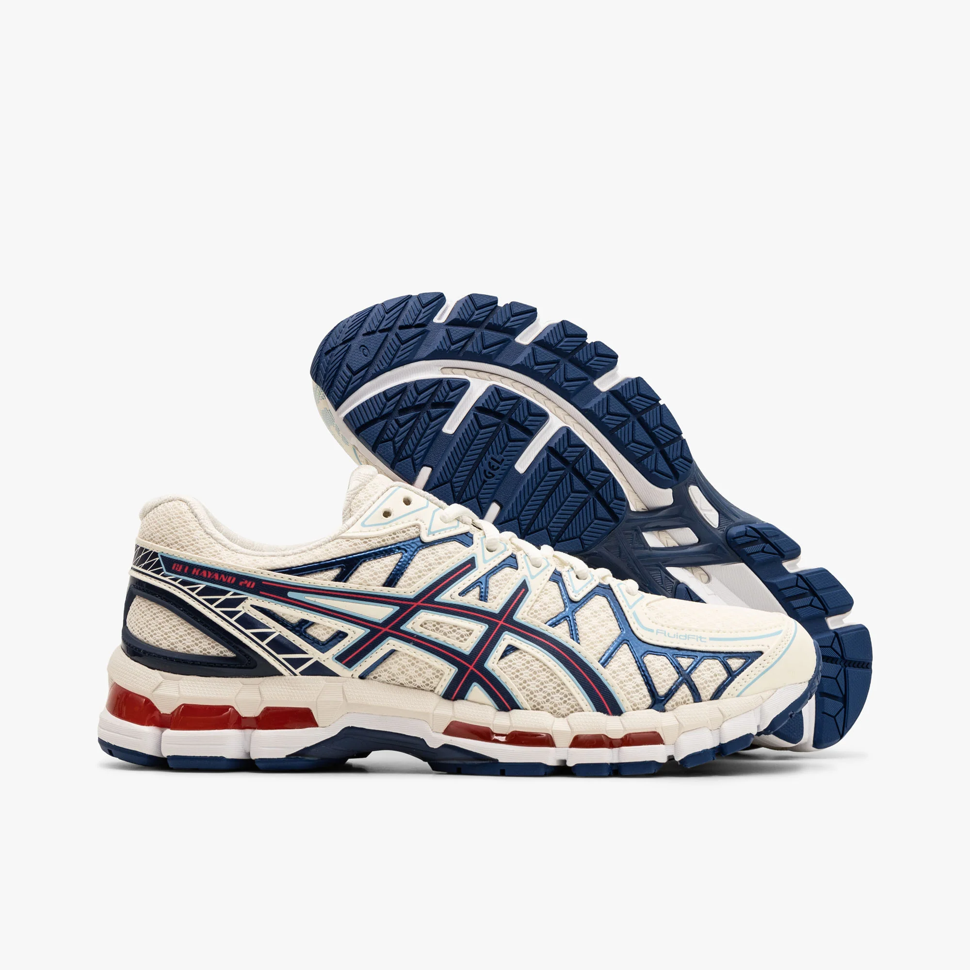 ASICS GEL-Kayano 20 Cream / Deep Marine - Image 2