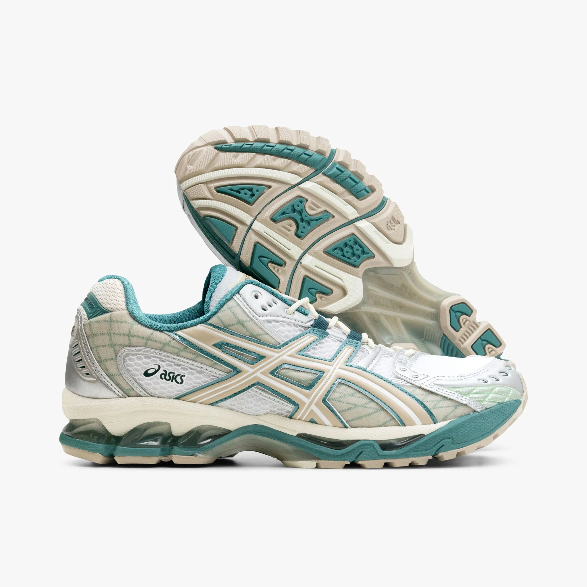 ASICS GEL-Nimbus 10.1 White / Rainy Lake - Image 2