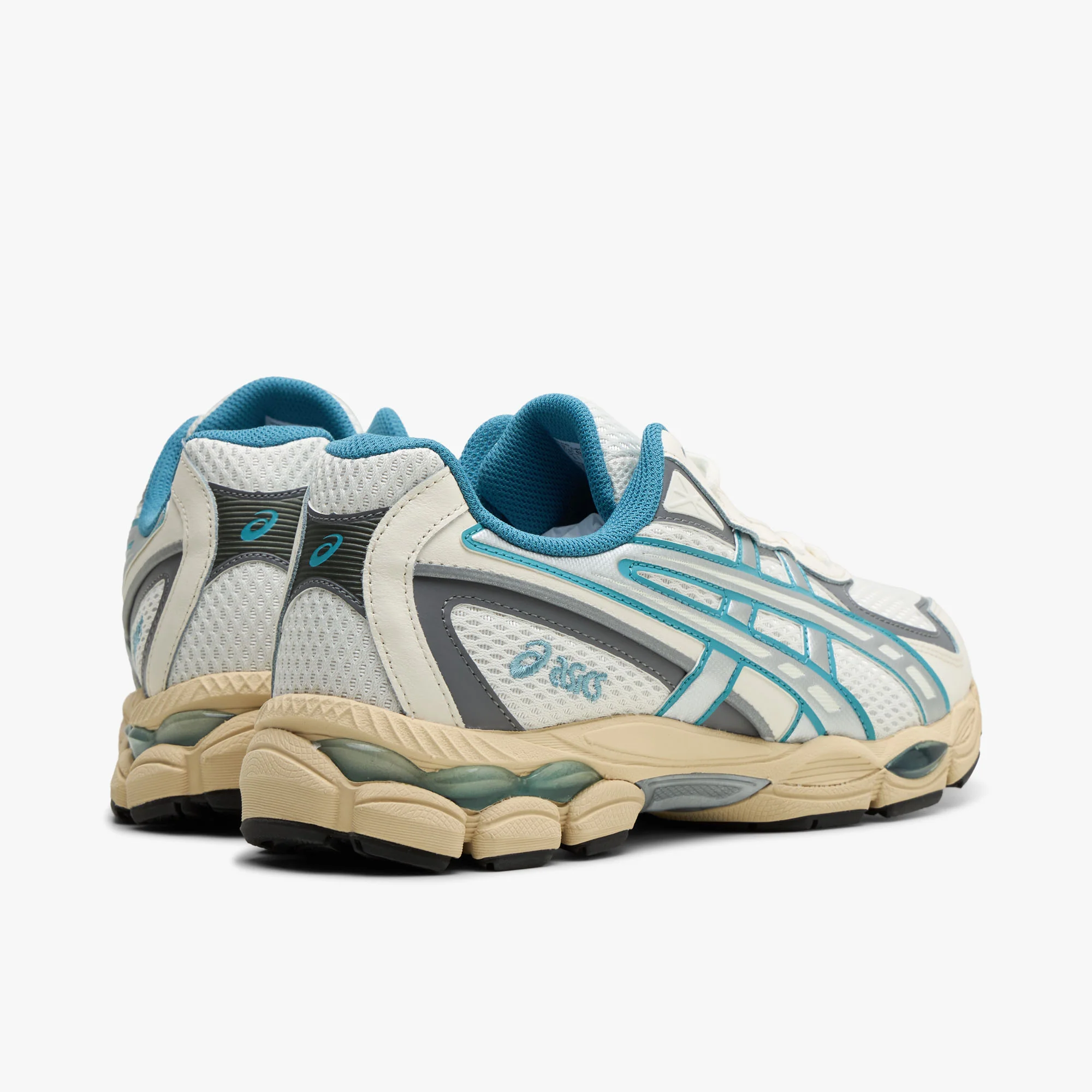 ASICS GEL-NYC 2055 Cream / Blue Teal - Image 4