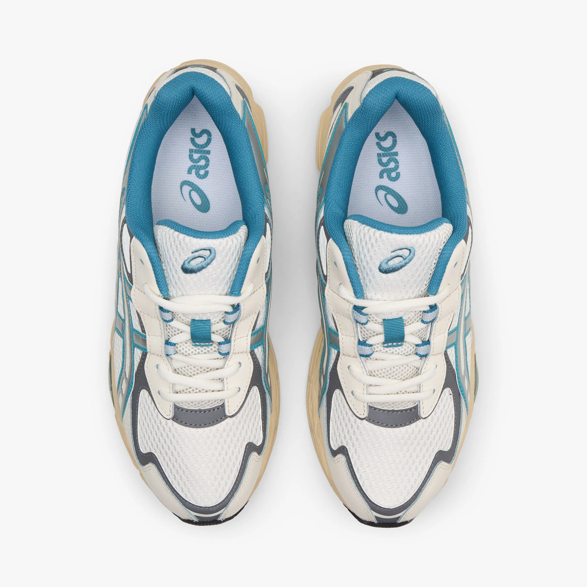 ASICS GEL-NYC 2055 Cream / Blue Teal - Image 5
