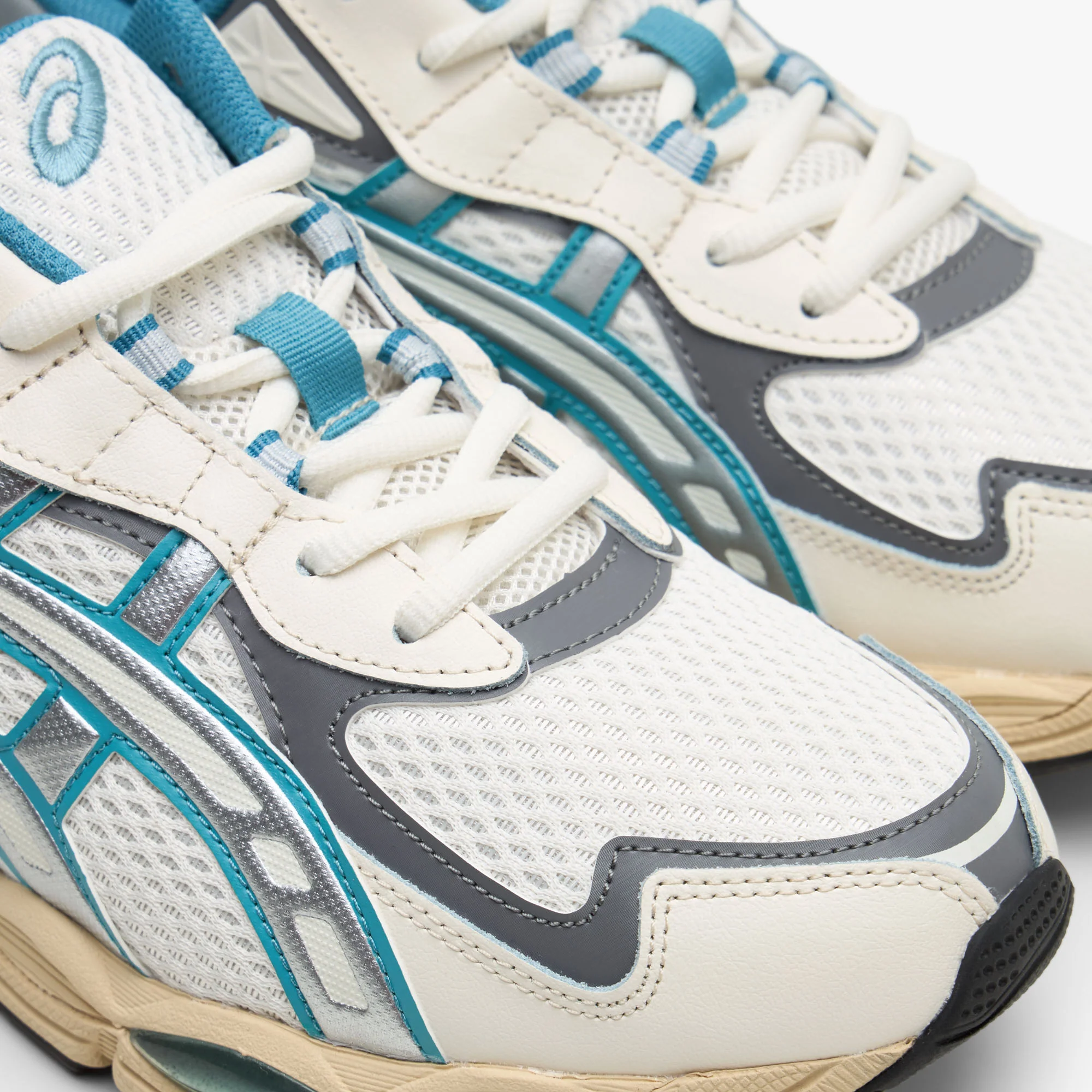 ASICS GEL-NYC 2055 Cream / Blue Teal - Image 6