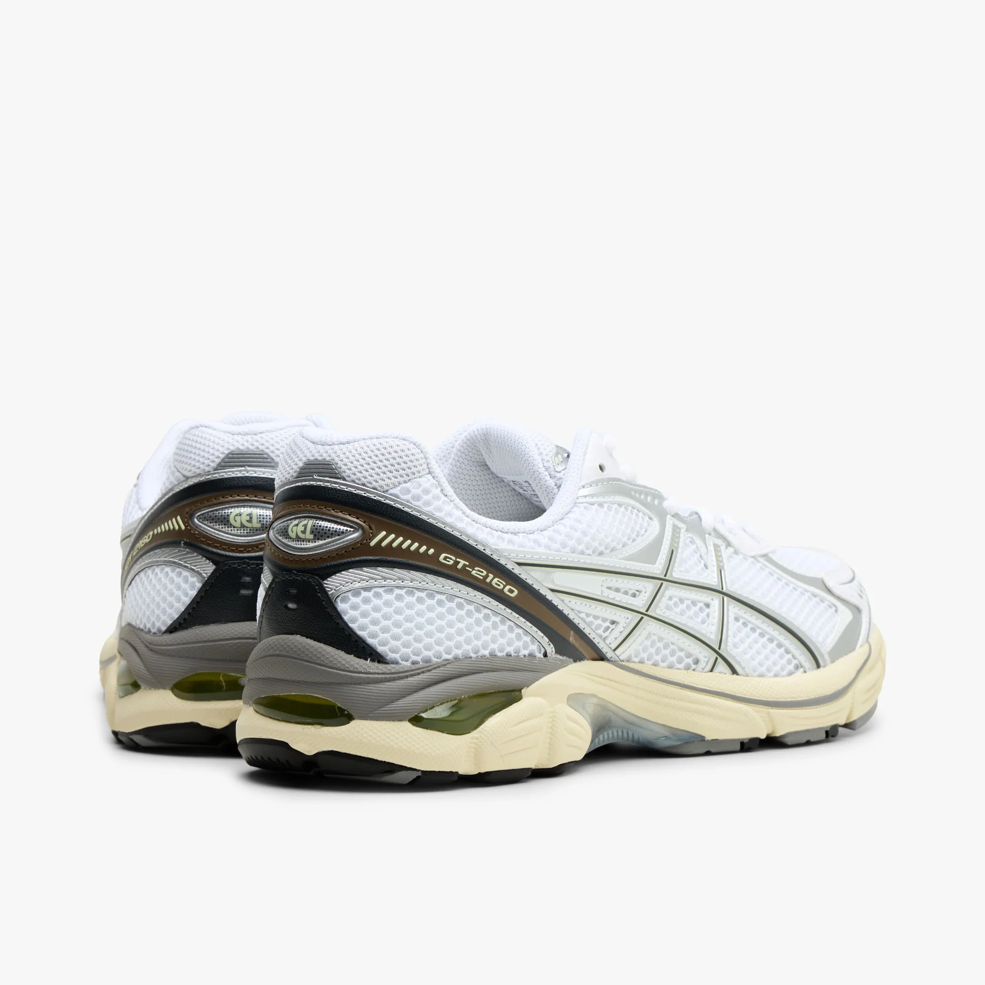 ASICS GT-2160 White / Brown-  Silver - Image 4