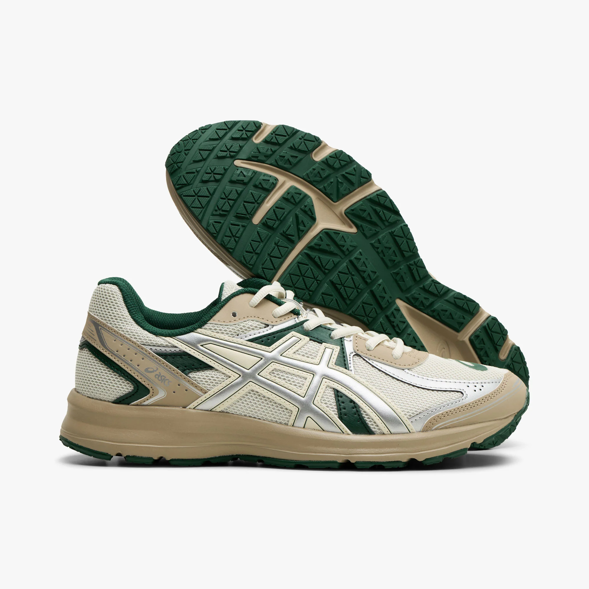 ASICS JOG 100S Pale Oak / Pure Silver - Image 2