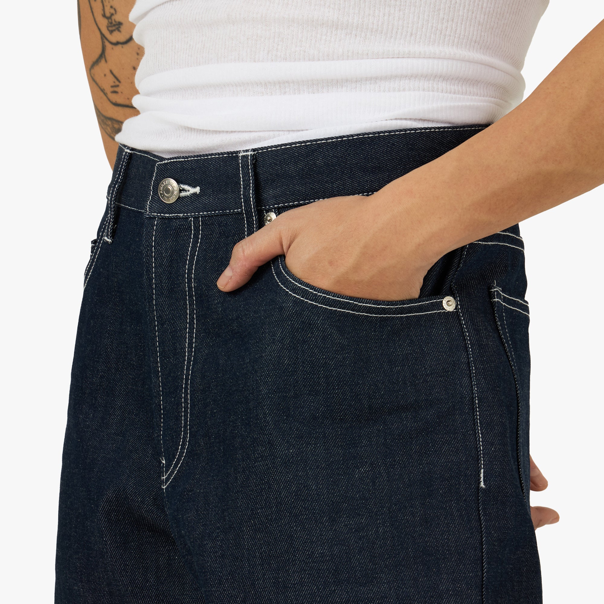 Awake NY Raw Denim Indigo - Image 4