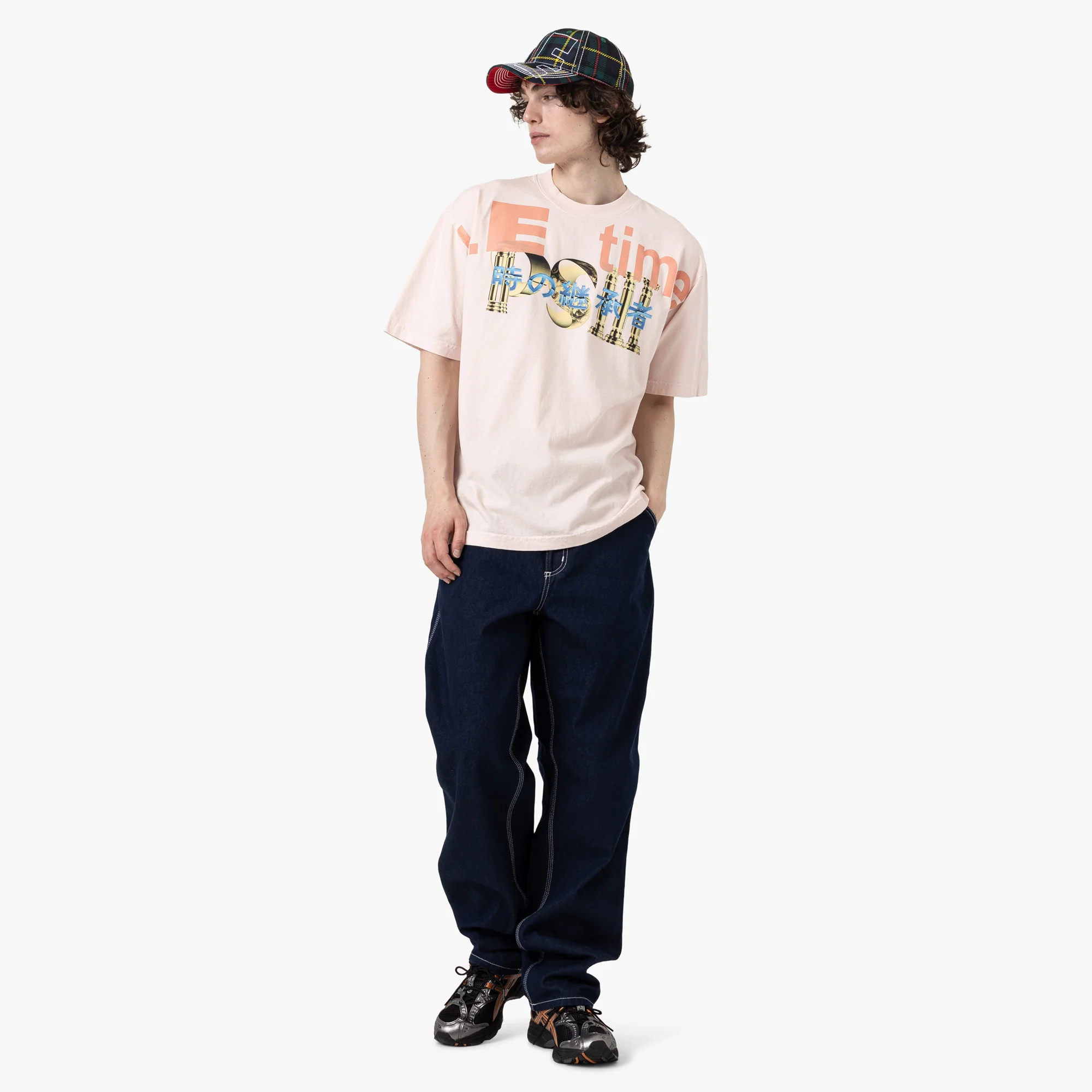 b.Eautiful b.E Time T-Shirt / Light Pink - Image 6