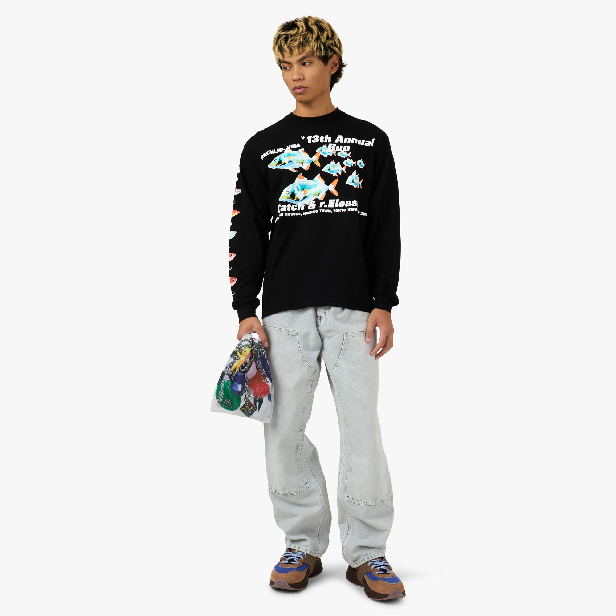 b.Eautiful Catch & Release Longsleeve Shirt Black - Image 6
