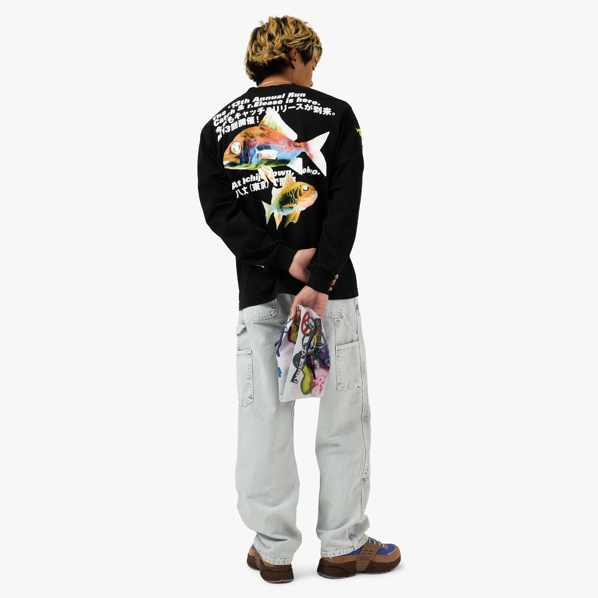 b.Eautiful Catch & Release Longsleeve Shirt Black - Image 8