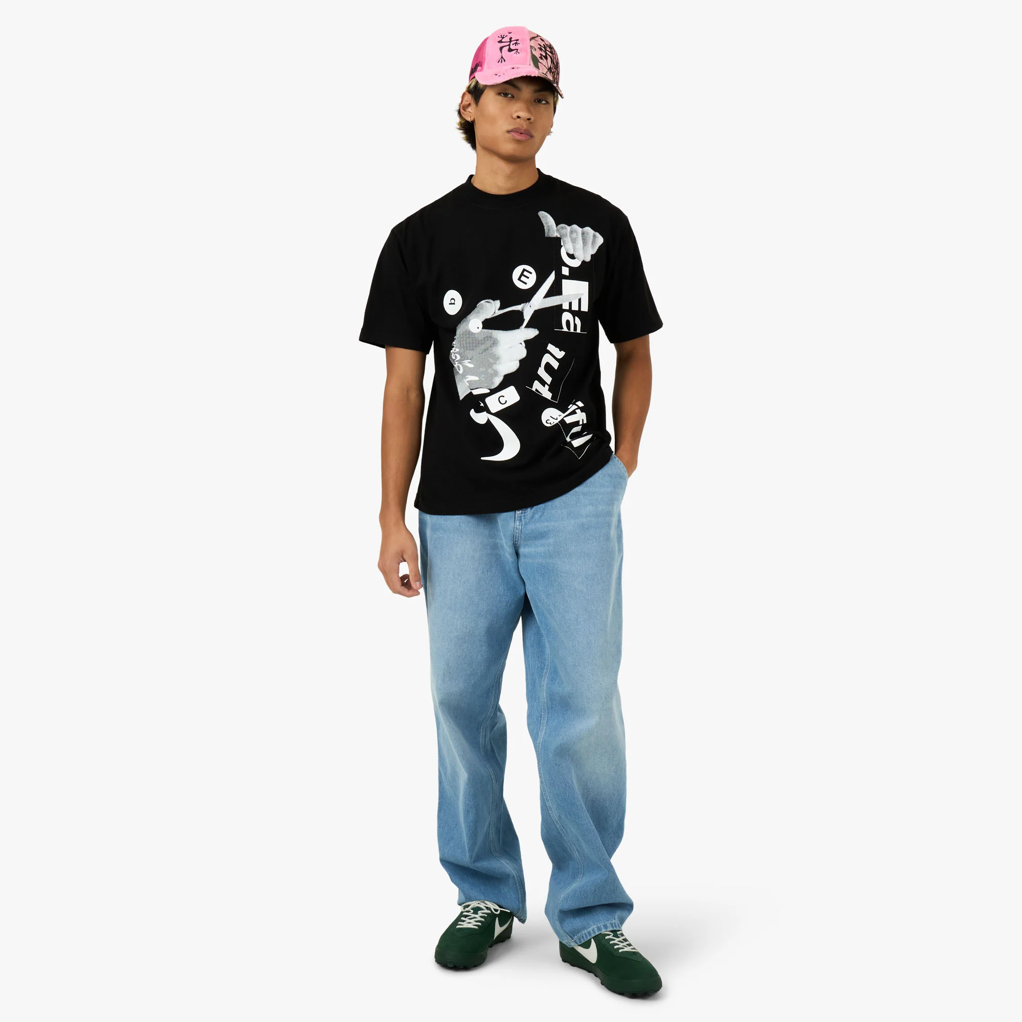 b.Eautiful Cutting T-Shirt Black - Image 6