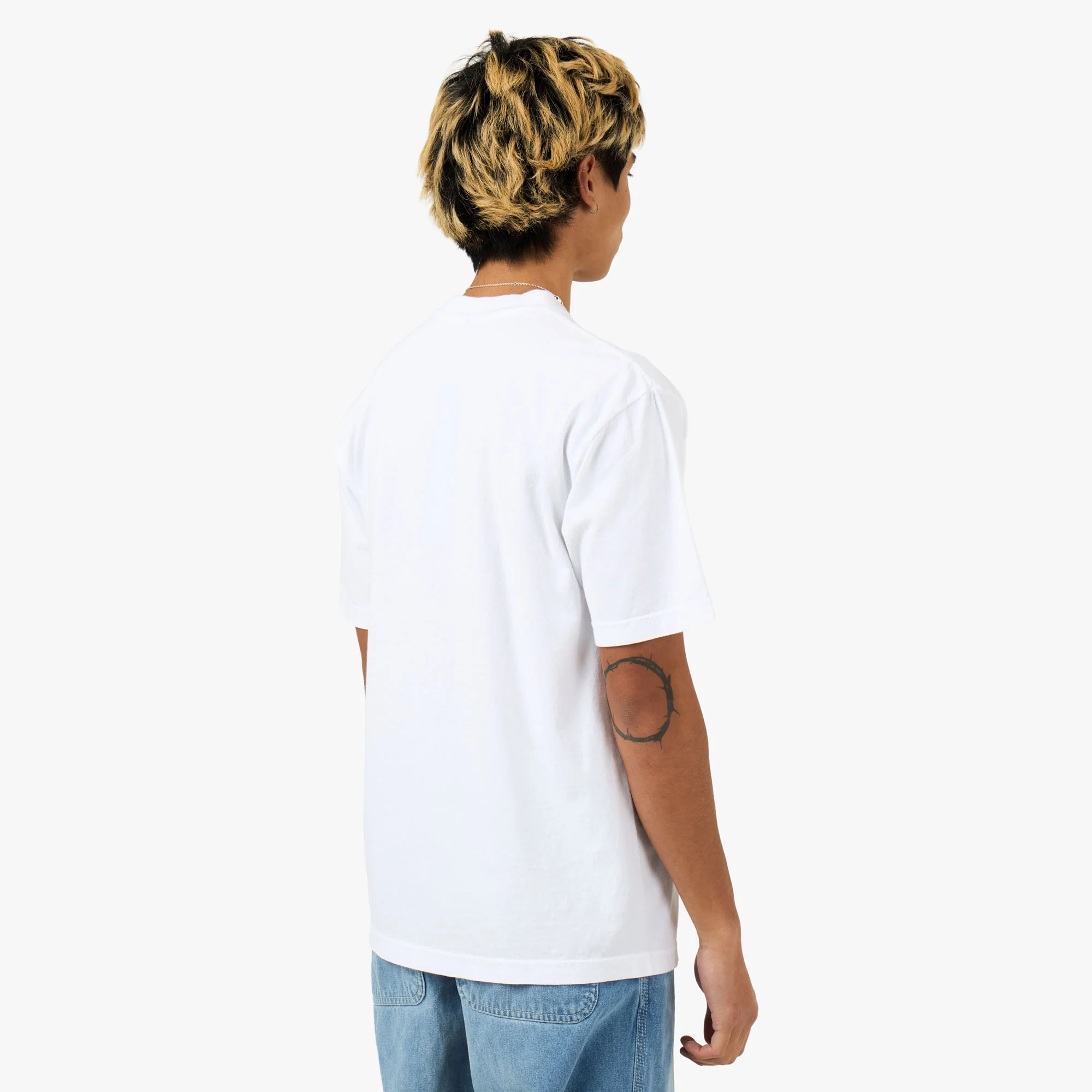 b.Eautiful Cutting T-Shirt White - Image 3
