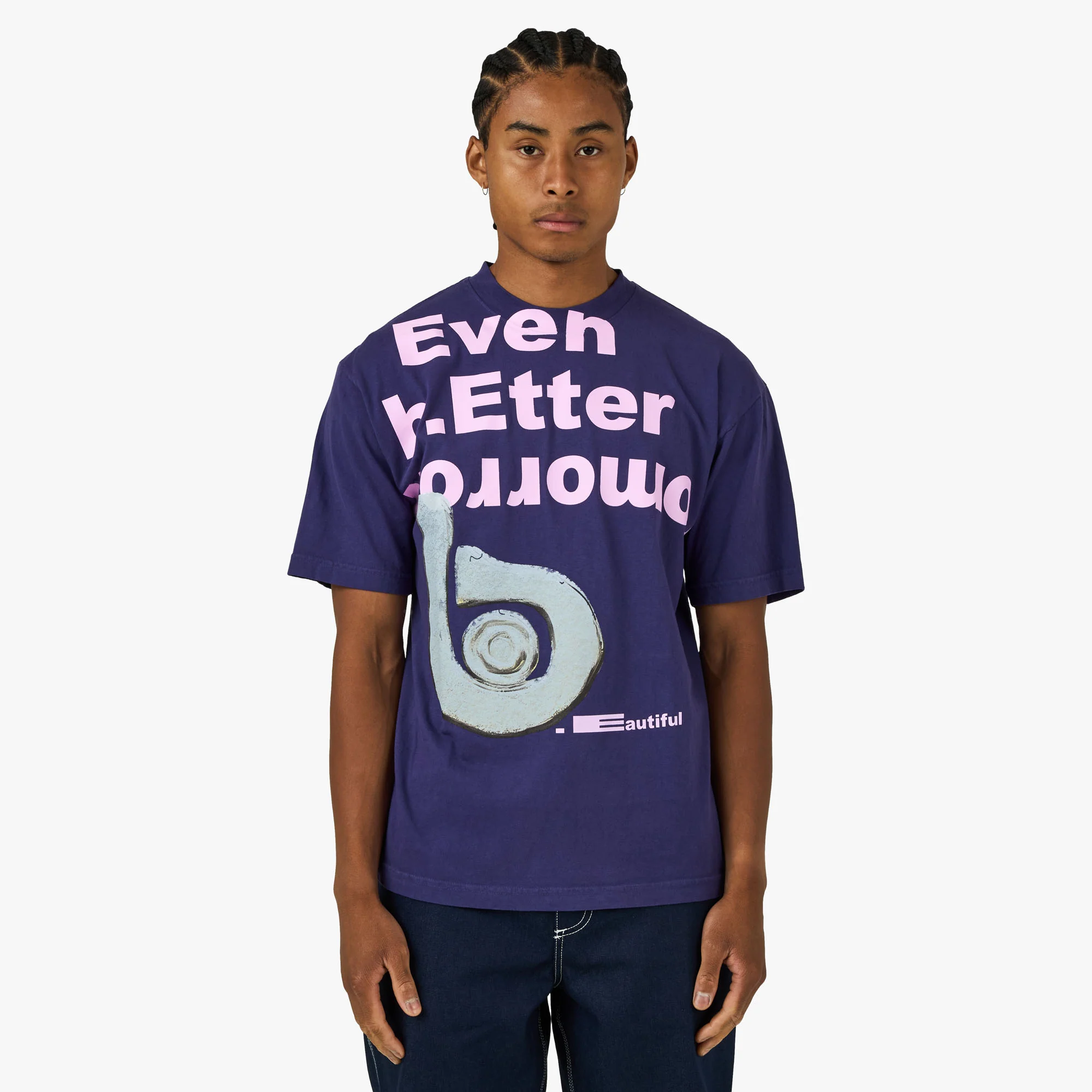 b.Eautiful Even Better Tomorrow T-Shirt Purple