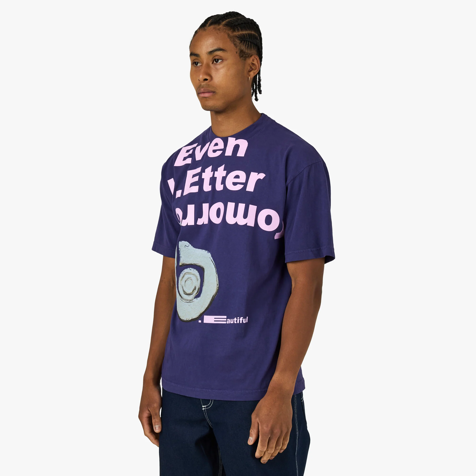 b.Eautiful Even Better Tomorrow T-Shirt Purple - Image 2