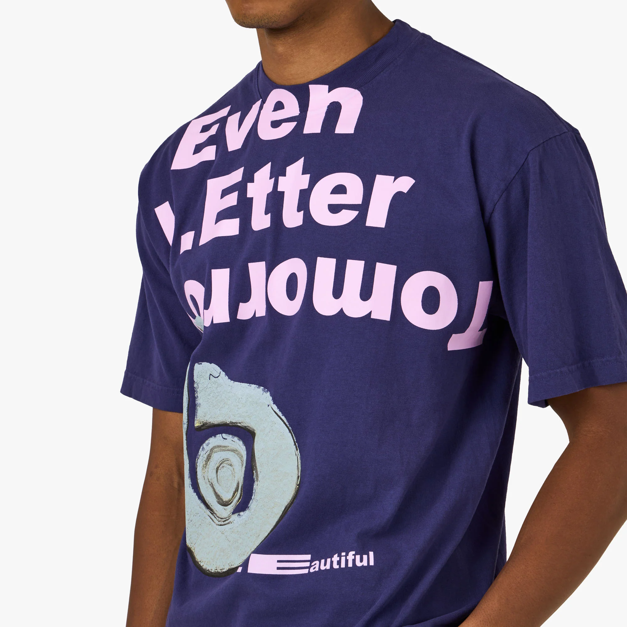 b.Eautiful Even Better Tomorrow T-Shirt Purple - Image 4