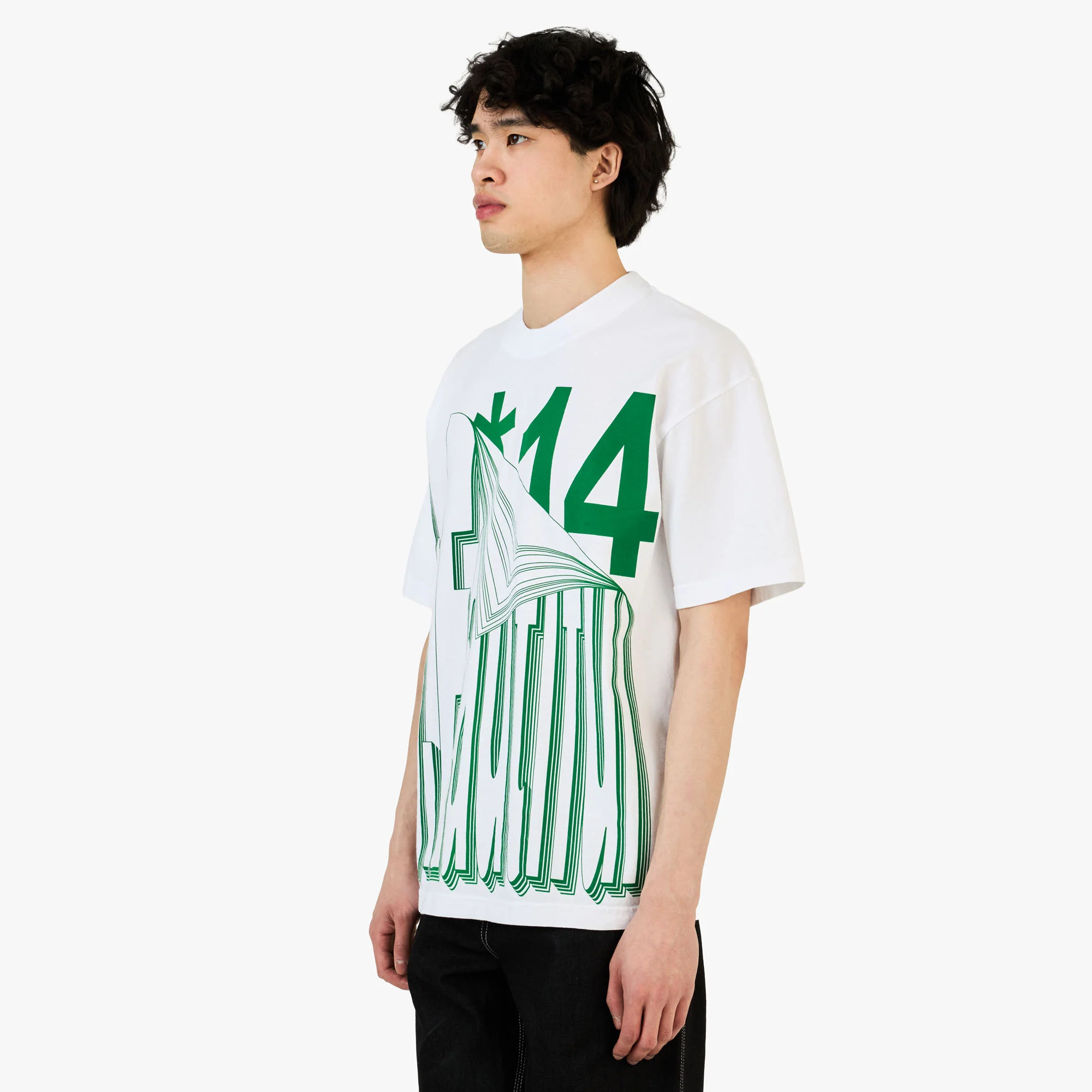 b.Eautiful Flip T-Shirt White - Image 2
