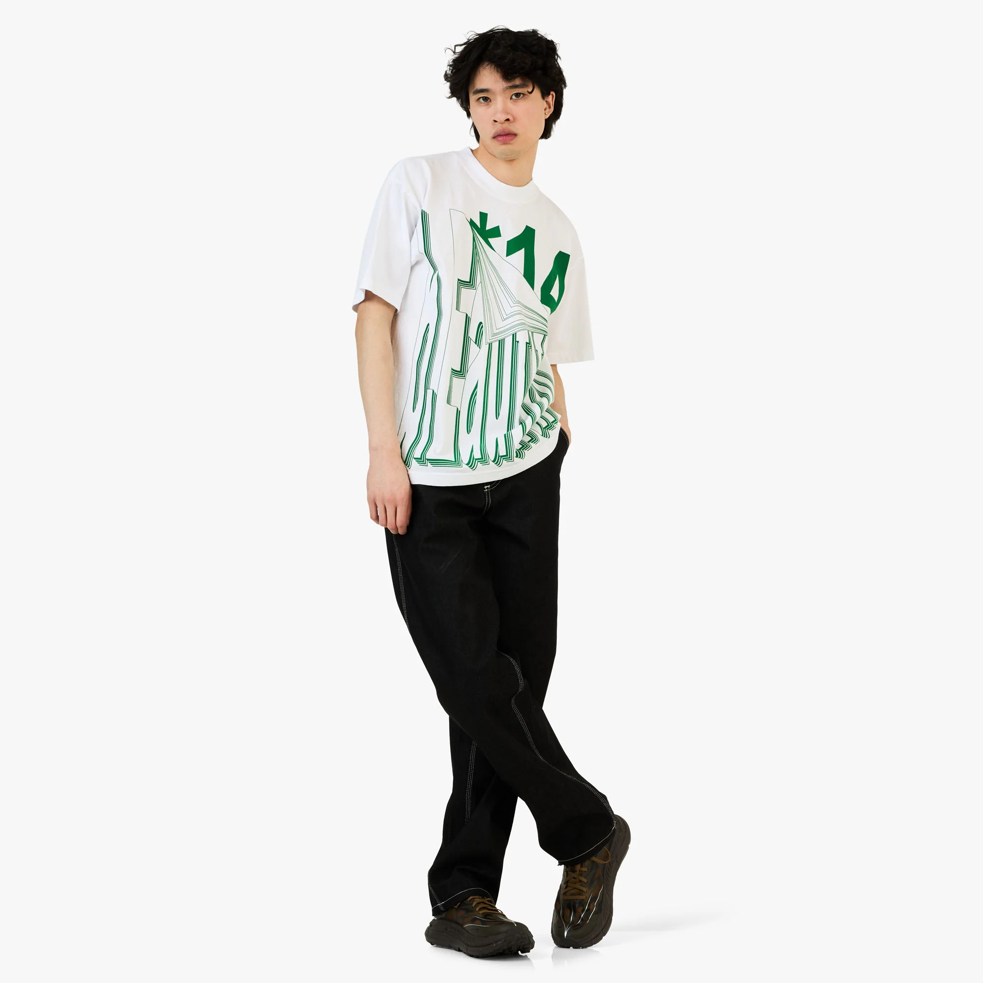 b.Eautiful Flip T-Shirt White - Image 6