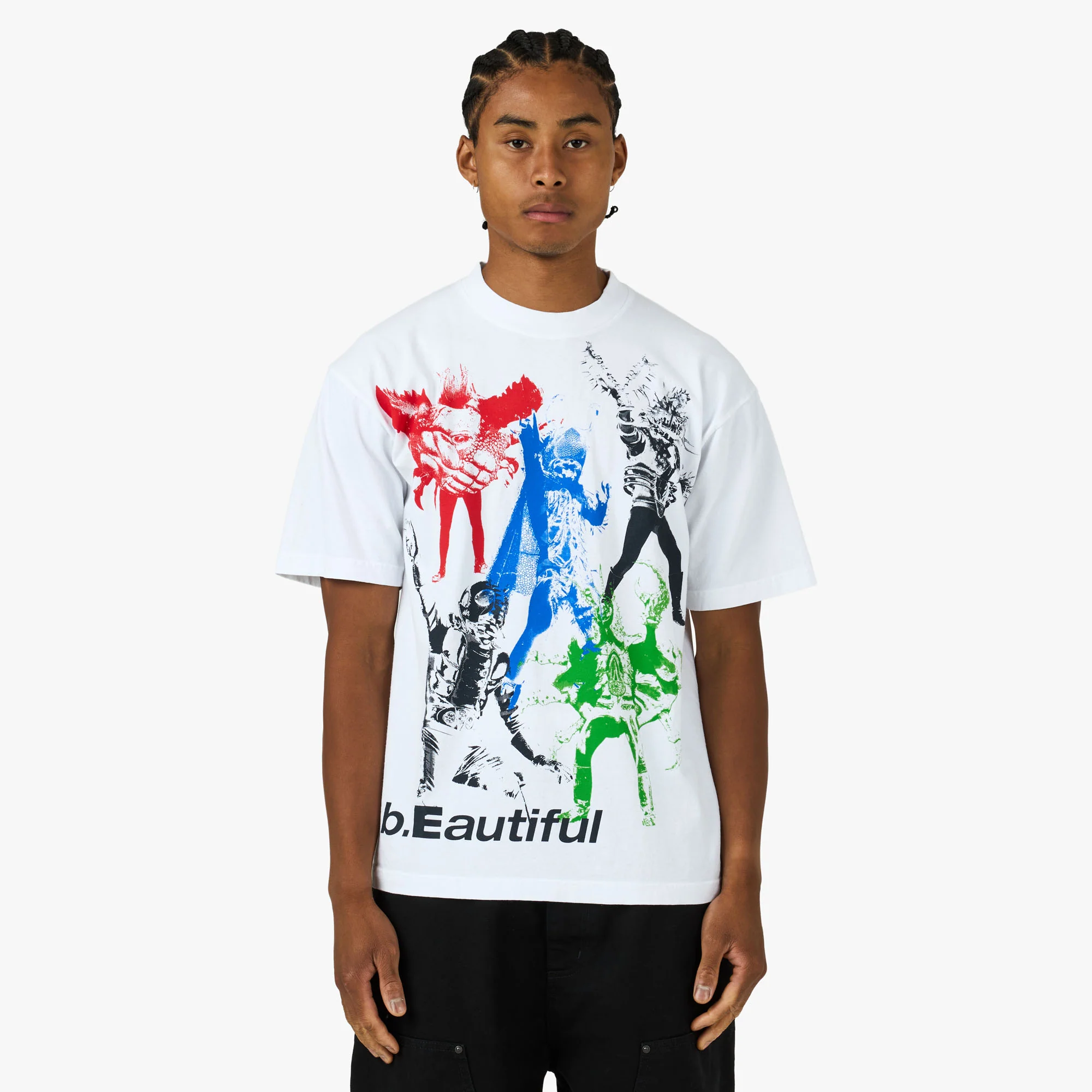 b.Eautiful Hero T-Shirt White