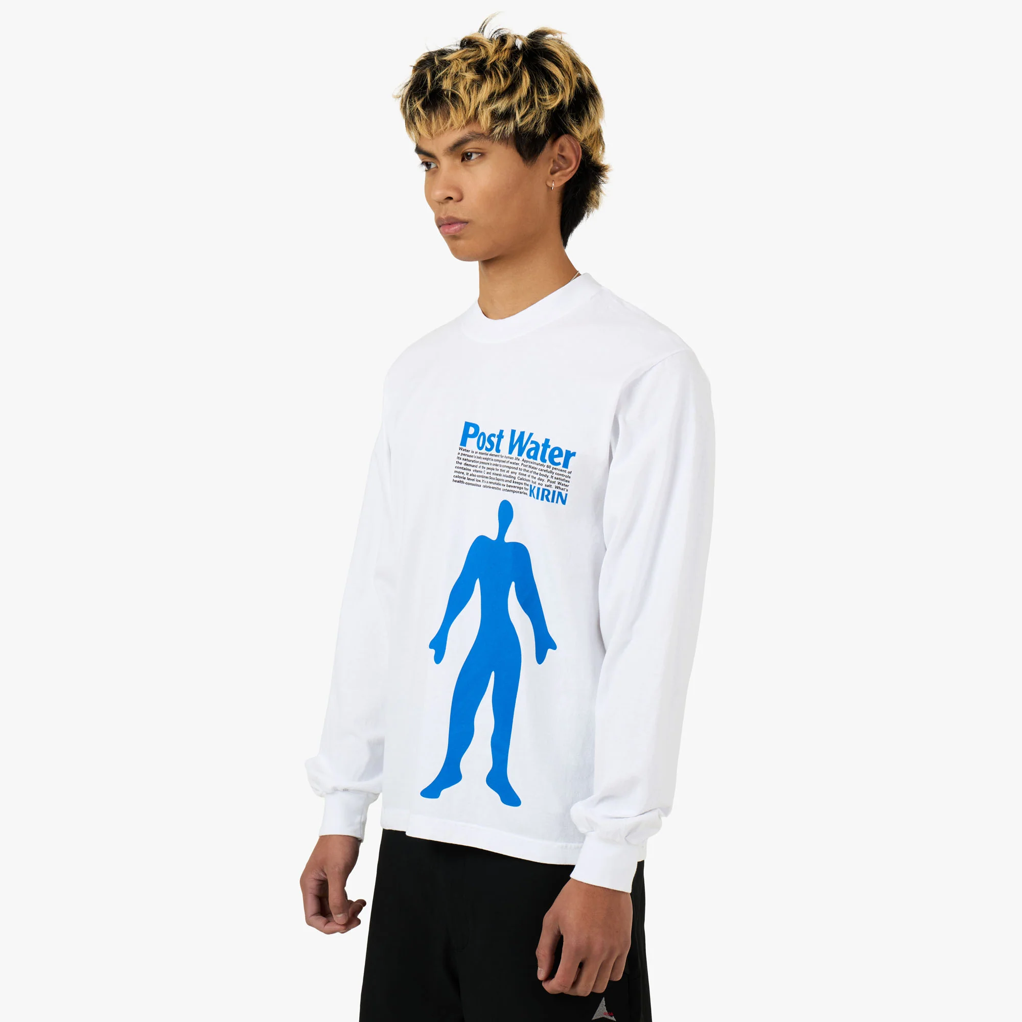 b.Eautiful Post Water Longsleeve Shirt White - Image 2