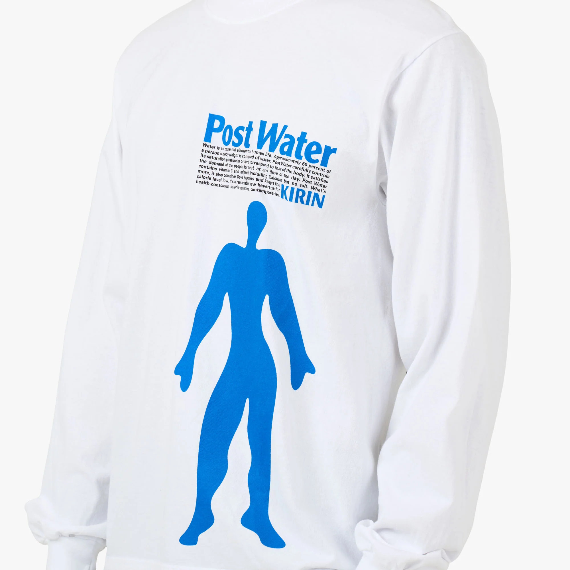 b.Eautiful Post Water Longsleeve Shirt White - Image 4