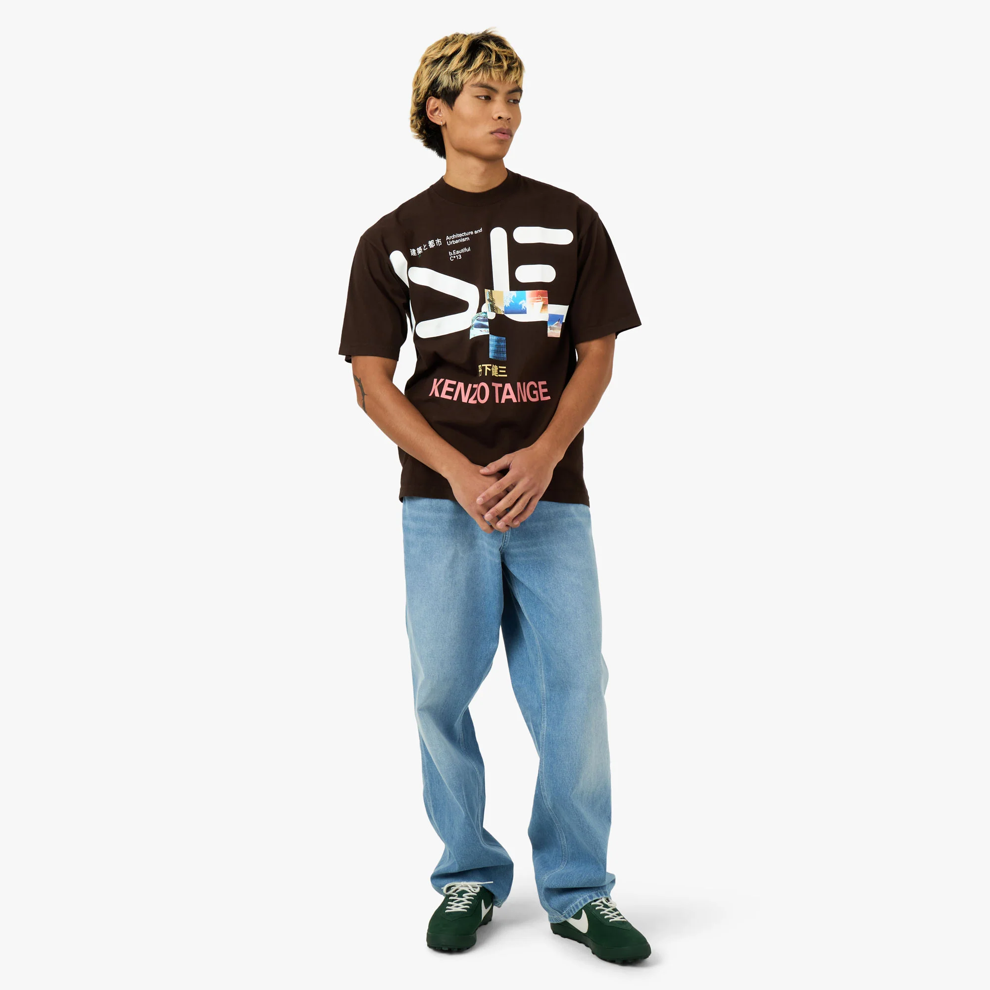 b.Eautiful Tange Issue T-Shirt Chocolate - Image 6