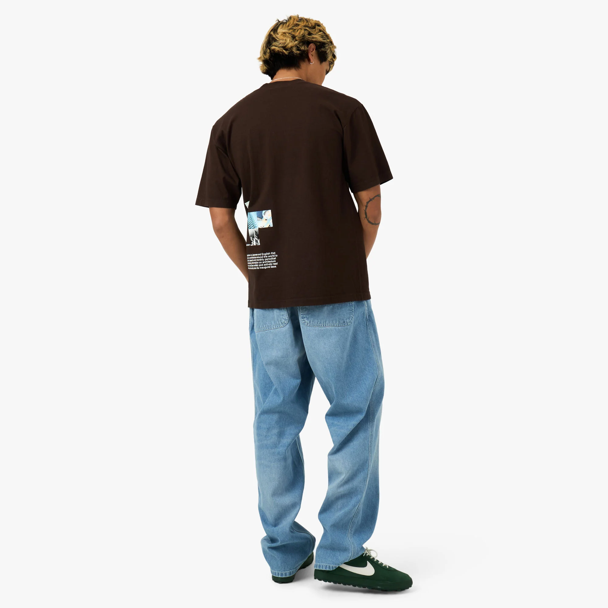 b.Eautiful Tange Issue T-Shirt Chocolate - Image 7