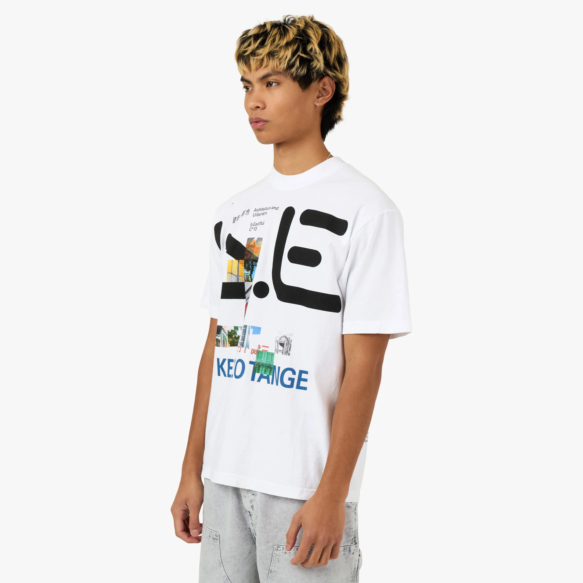 b.Eautiful Tange Issue T-Shirt White - Image 2