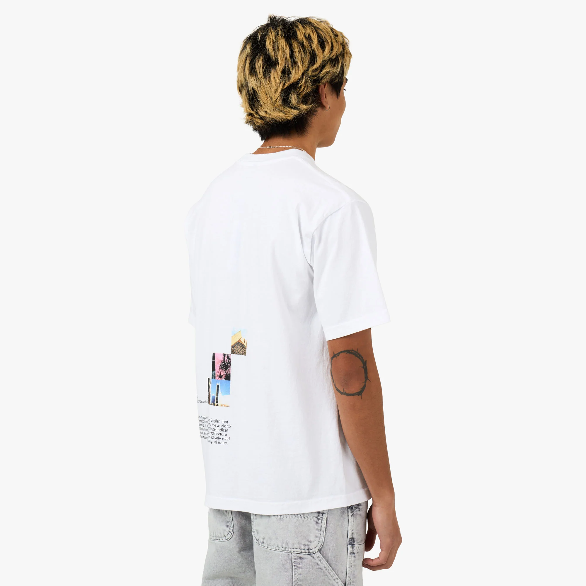 b.Eautiful Tange Issue T-Shirt White - Image 3