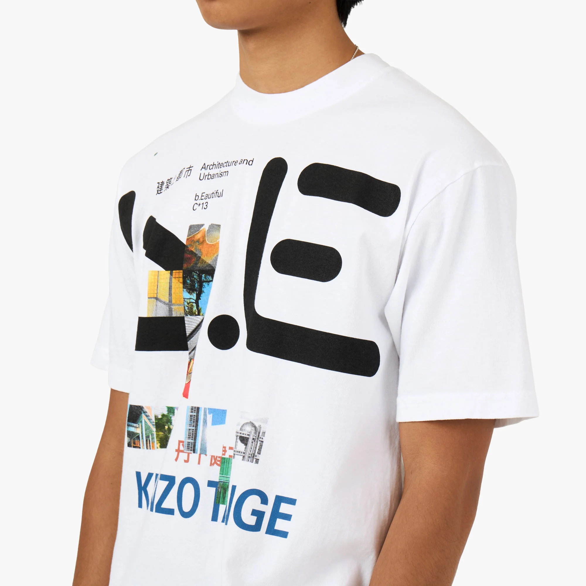 b.Eautiful Tange Issue T-Shirt White - Image 4