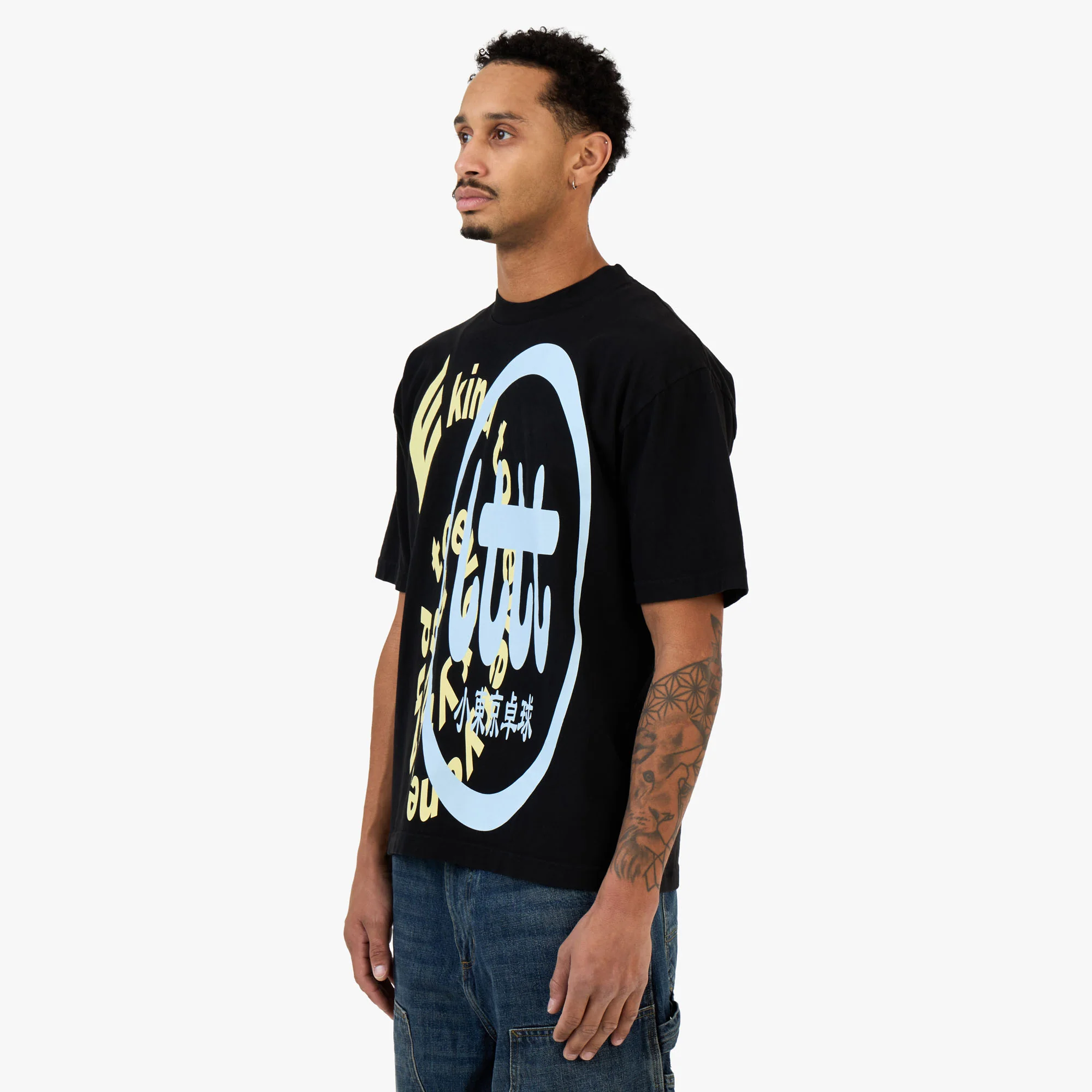 b.Eautiful x LTTT Logos T-Shirt Black - Image 2