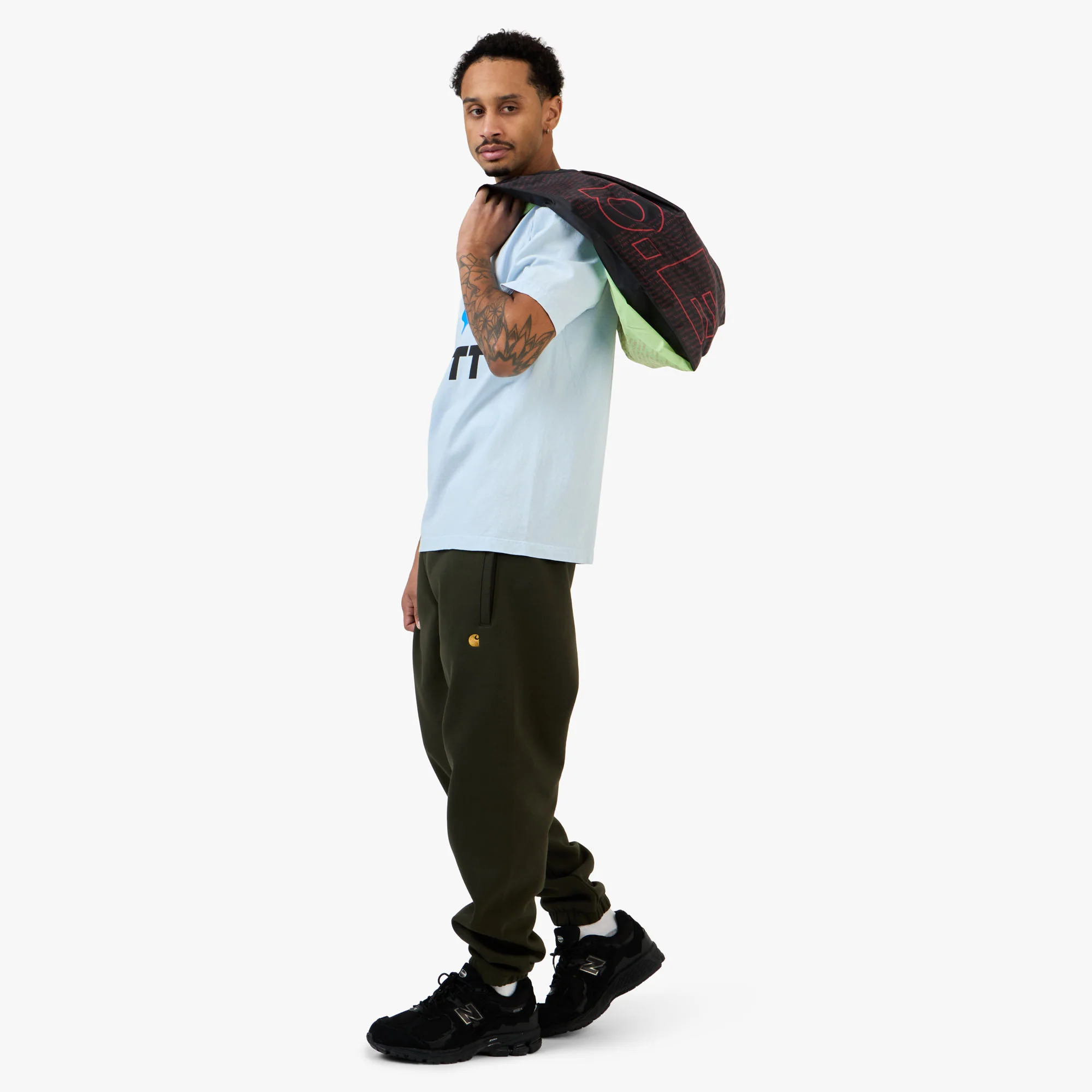 b.Eautiful x LTTT Times Reusable Bag Black/Lime - Image 9