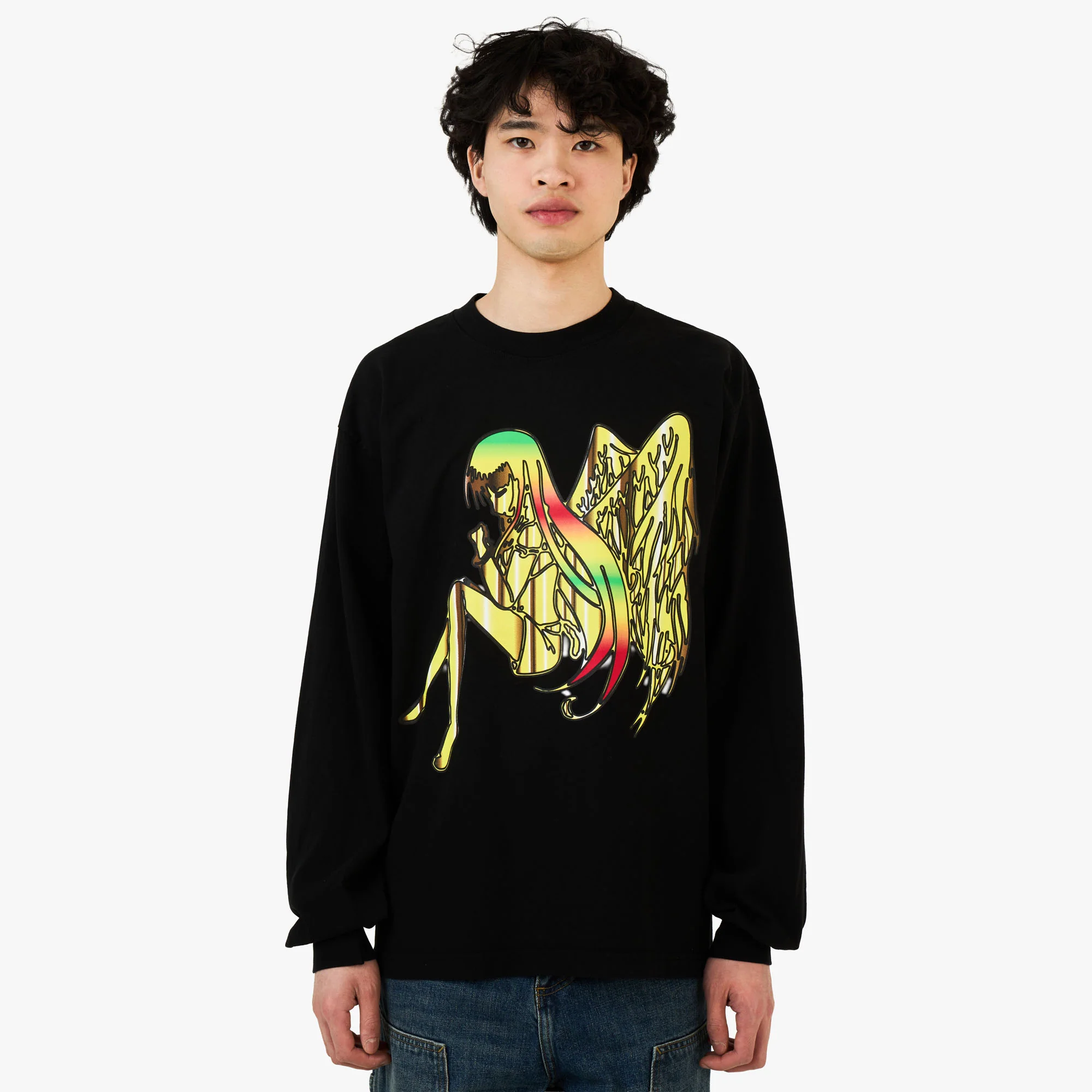 b.Eautiful x Sara Yukiko b.e Angel LS Shirt Black