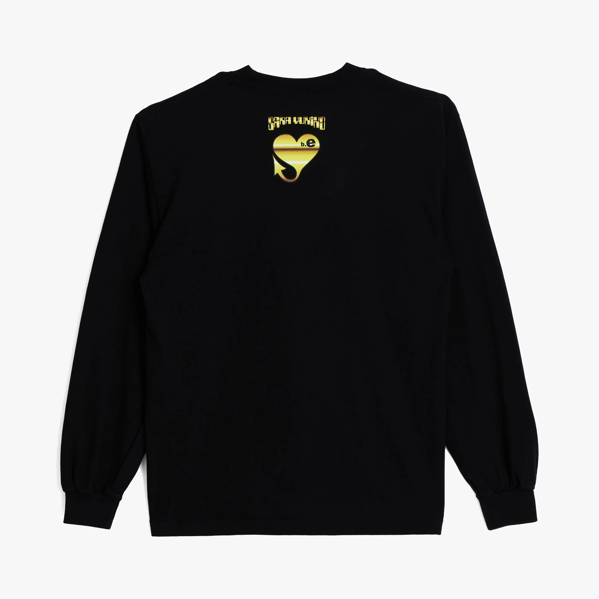 b.Eautiful x Sara Yukiko b.e Angel LS Shirt Black - Image 8
