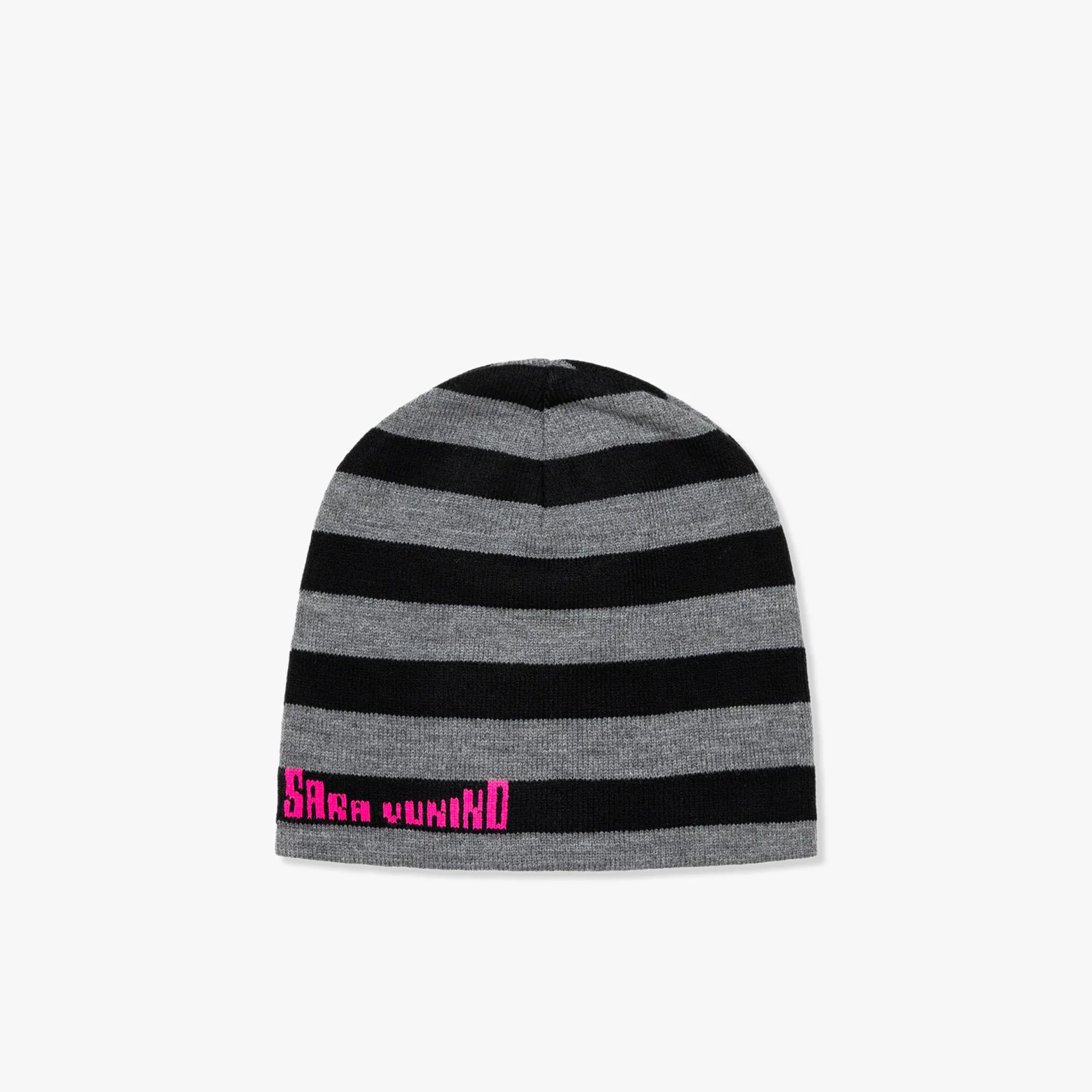 b.Eautiful x Sara Yukiko b.e Bad Beanie Grey / Black - Image 4