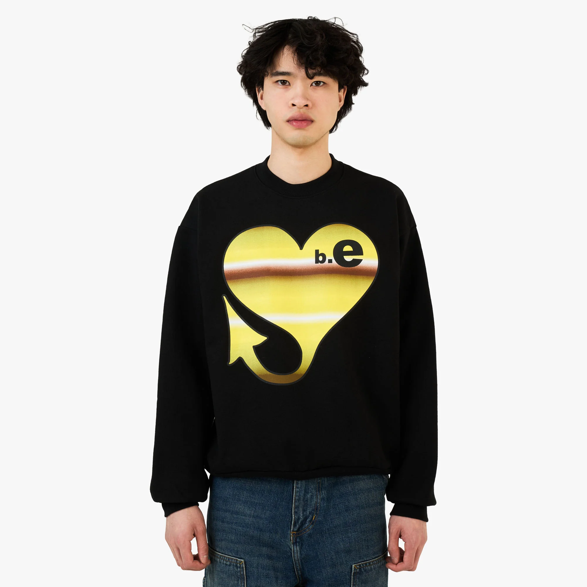 b.Eautiful x Sara Yukiko b.e Bad Sweatshirt Black