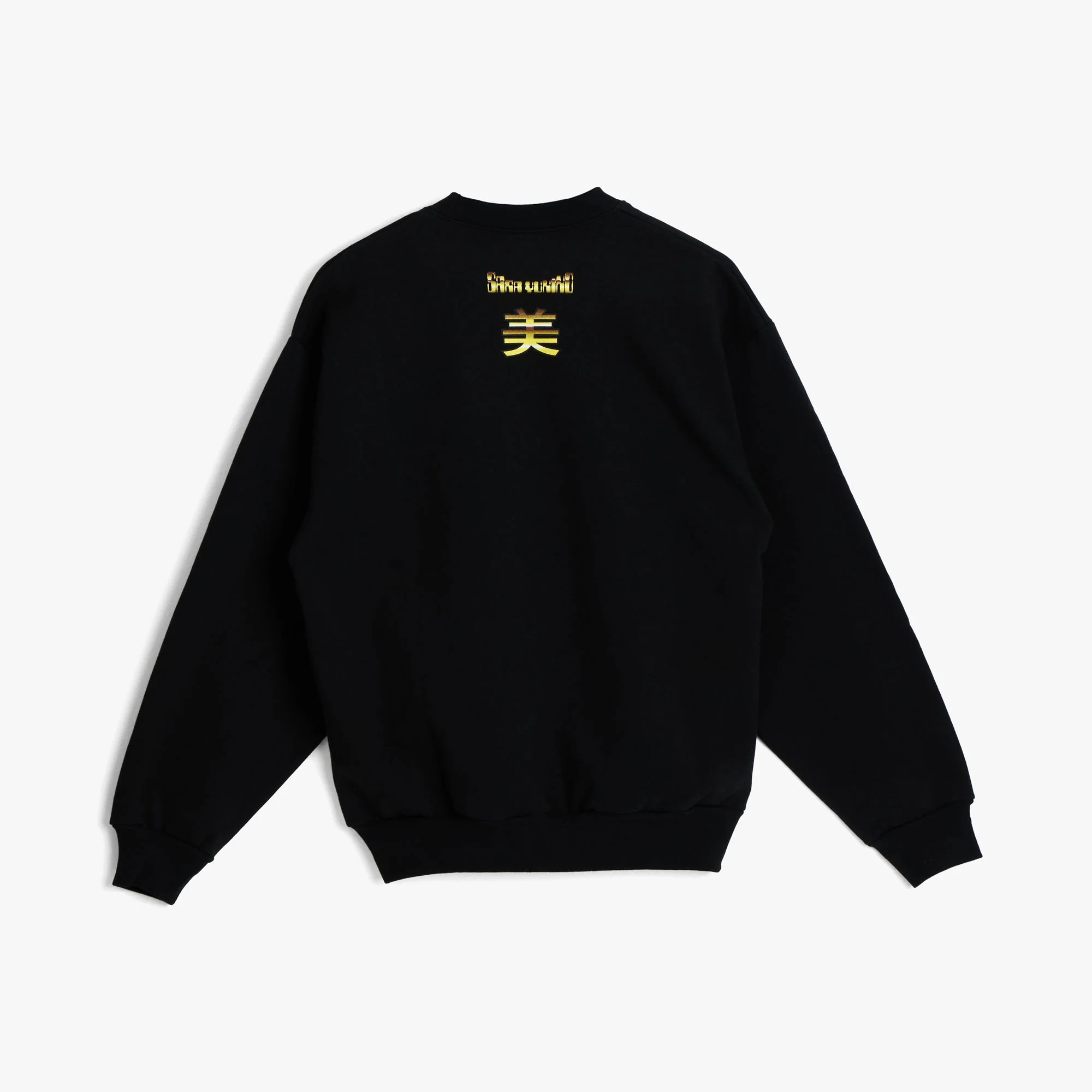 b.Eautiful x Sara Yukiko b.e Bad Sweatshirt Black - Image 8