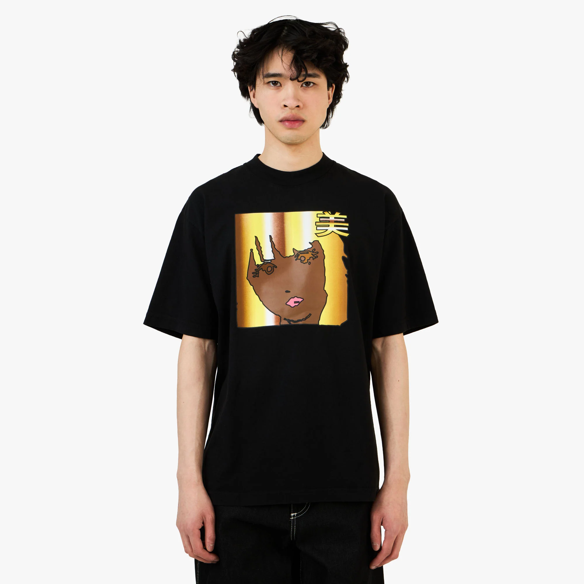 b.Eautiful x Sara Yukiko b.e Girl T-Shirt Black