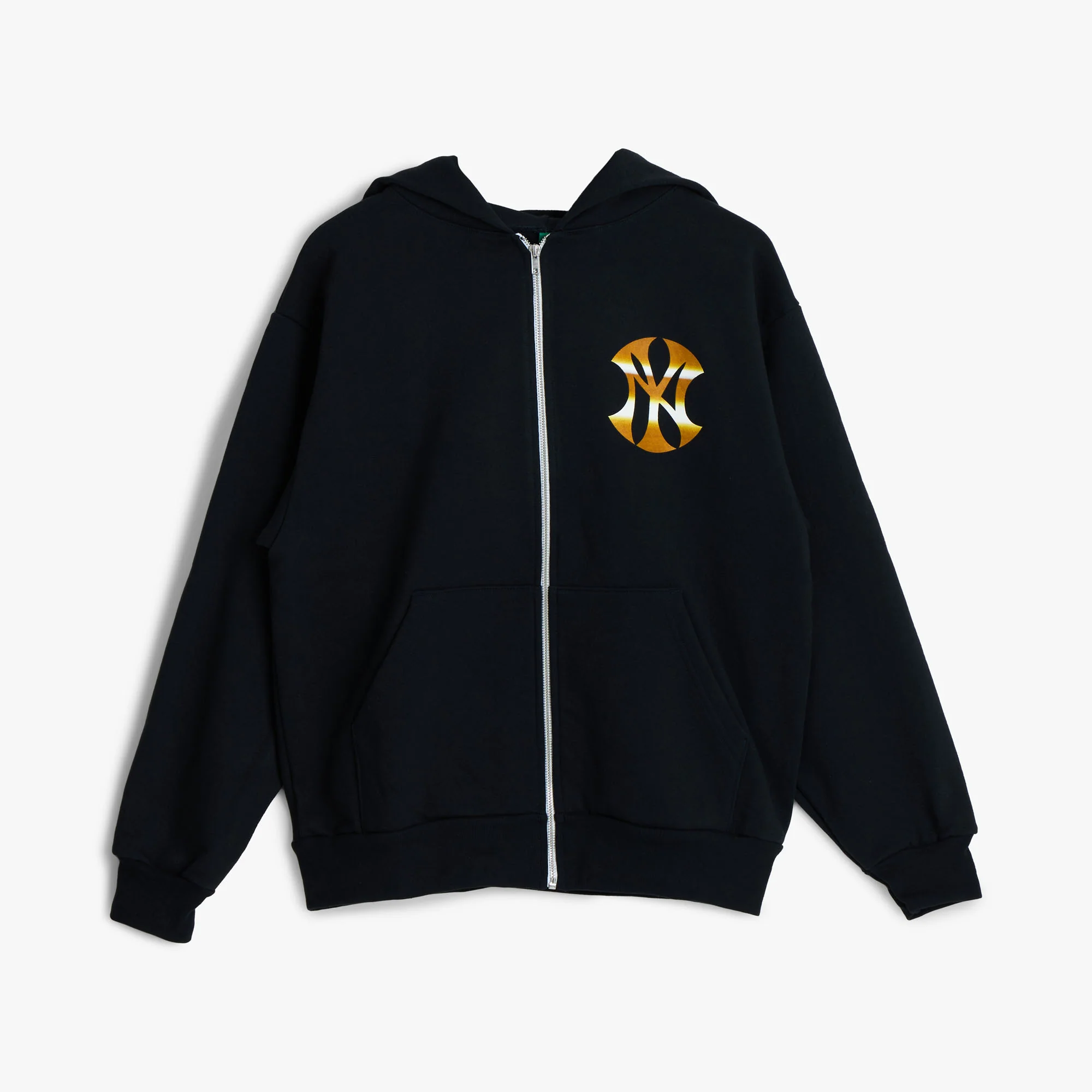 b.Eautiful x Sara Yukiko Wavy NY Zip Up Hoodie Navy - Image 8