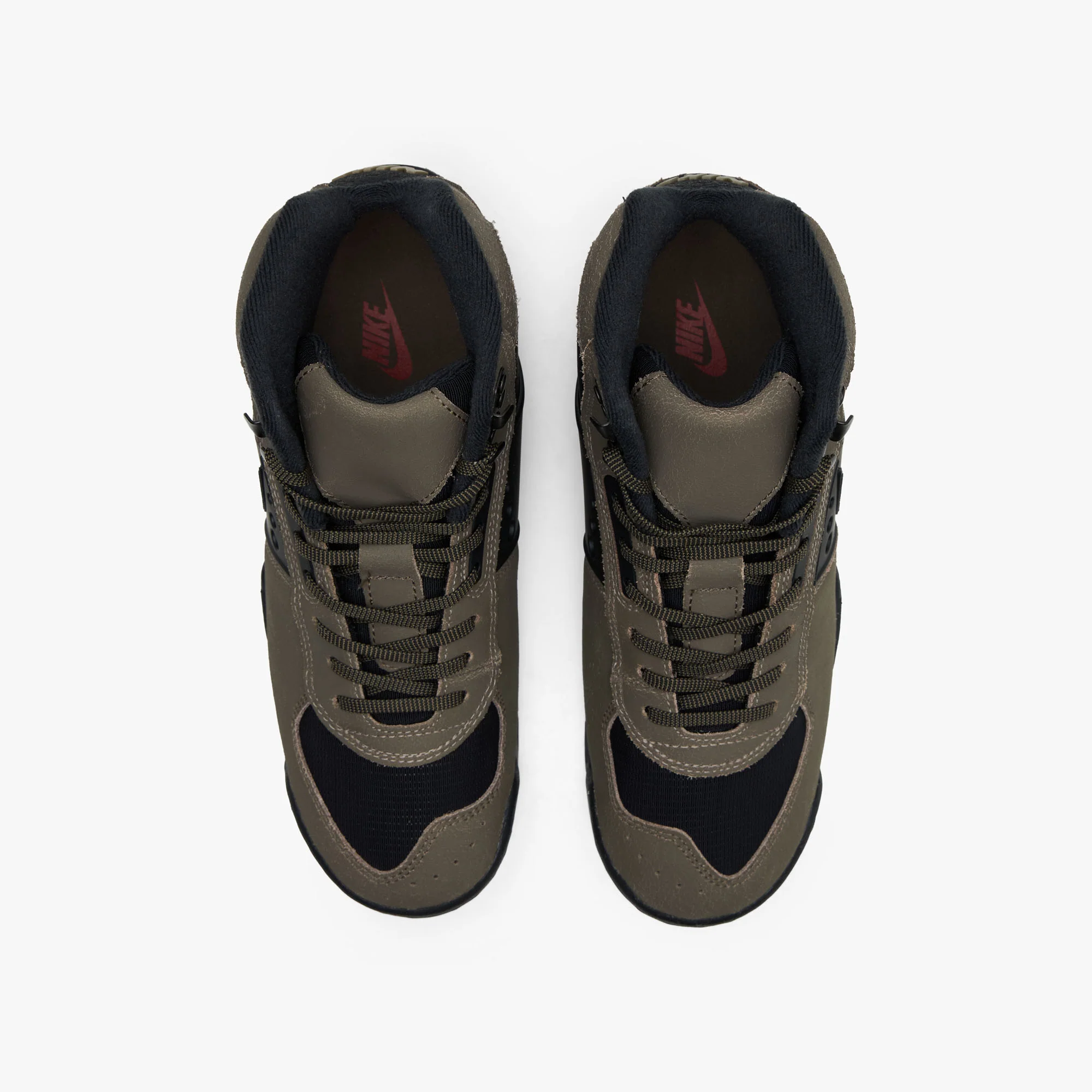 Nike Baltoro Olive Khaki / Black - University Red - Image 5