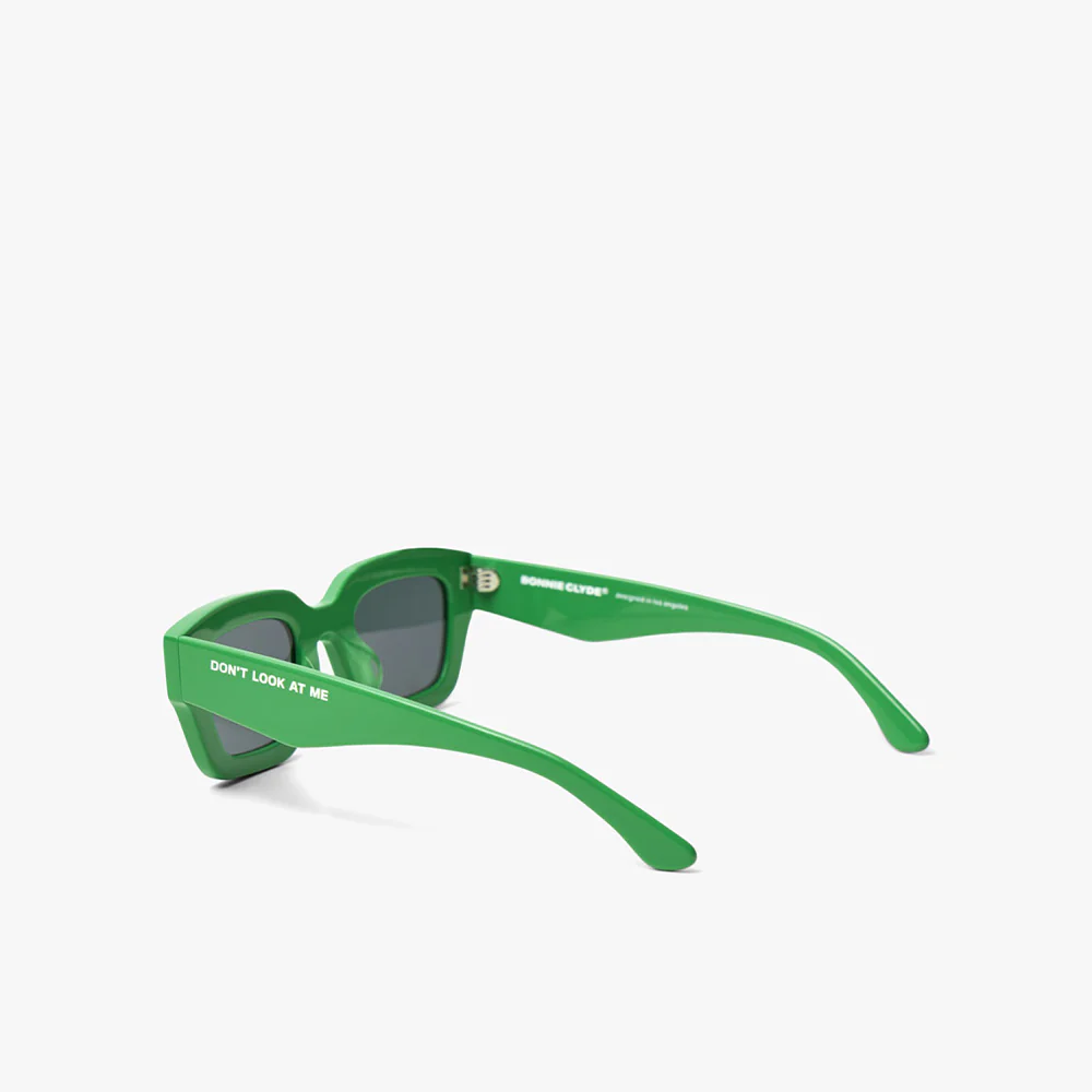 Bonnie Clyde Karate Sunglasses Green / Black - Image 3