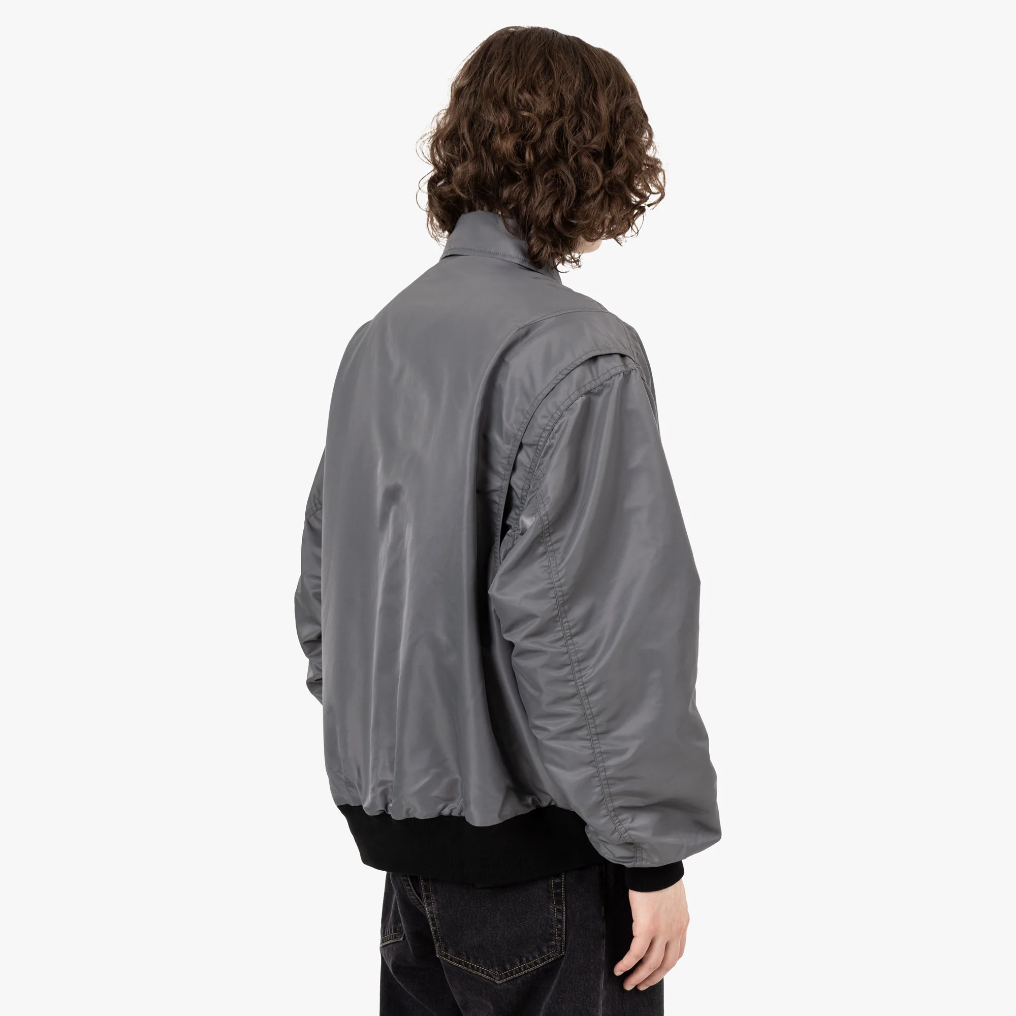 Brain Dead 3D Flight Jacket / Steel - Image 3