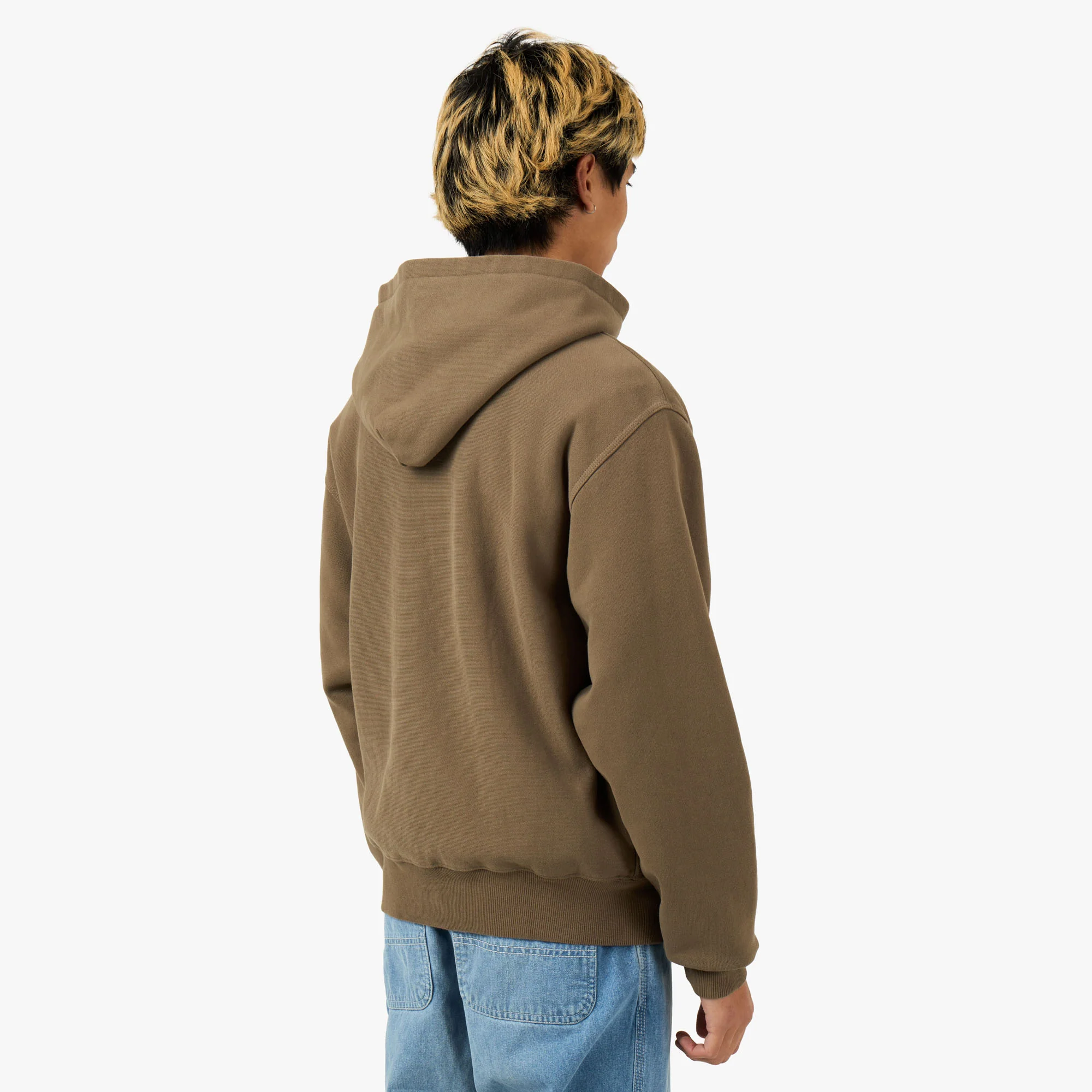 Brain Dead Future Vision Hoodie Coffee - Image 3