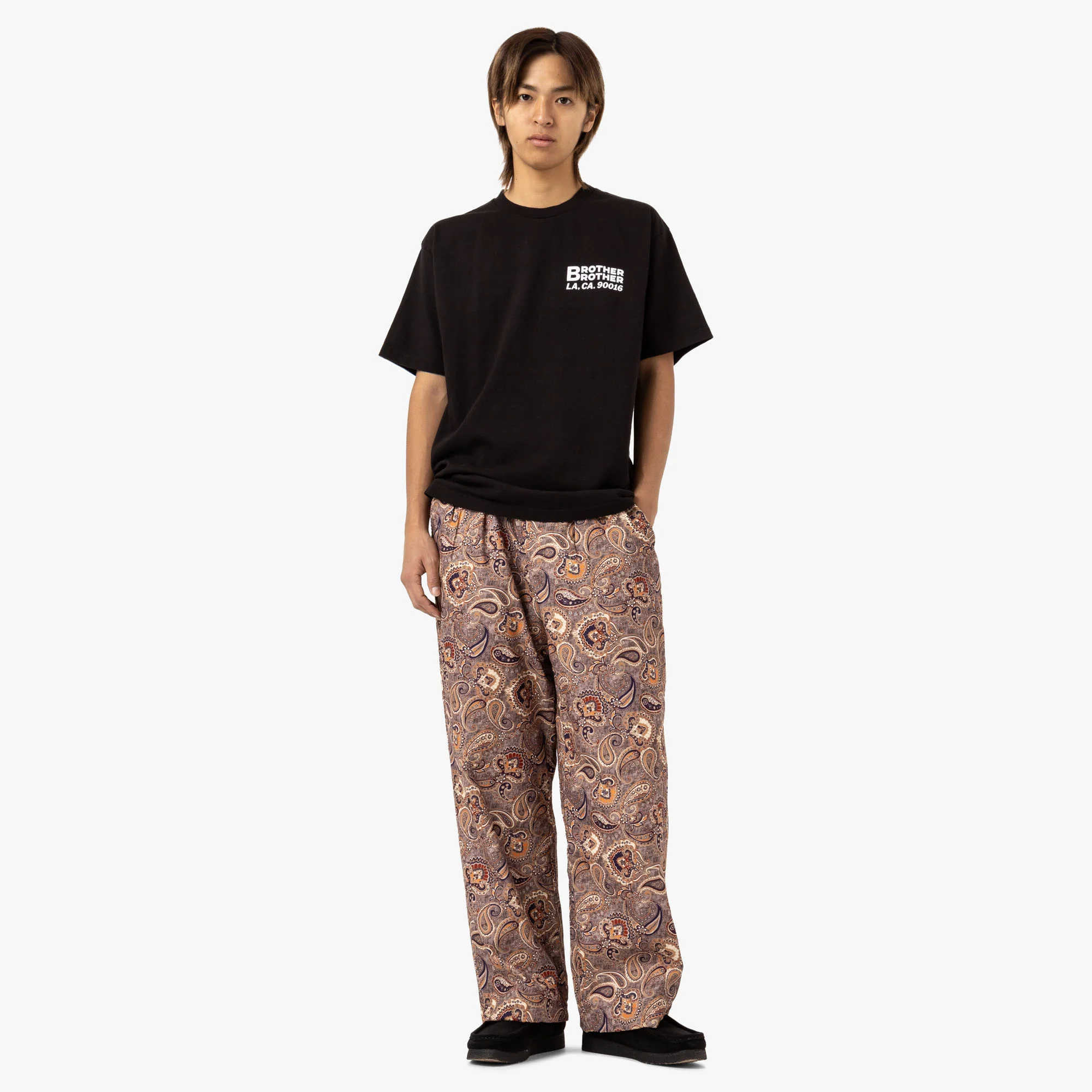 Brother Brother Double Pleated Pant / Paisley - Image 6