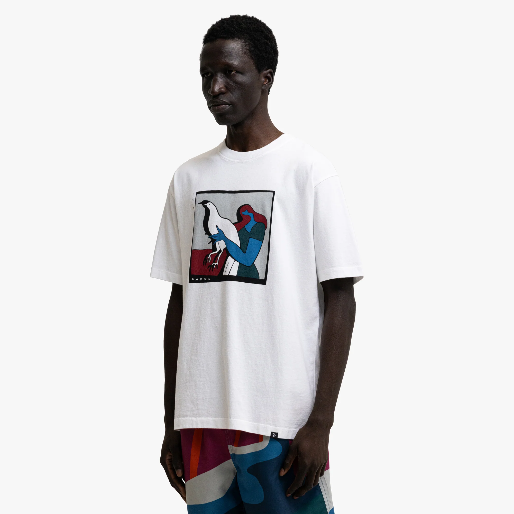by Parra Look At It T-Shirt White - Image 2