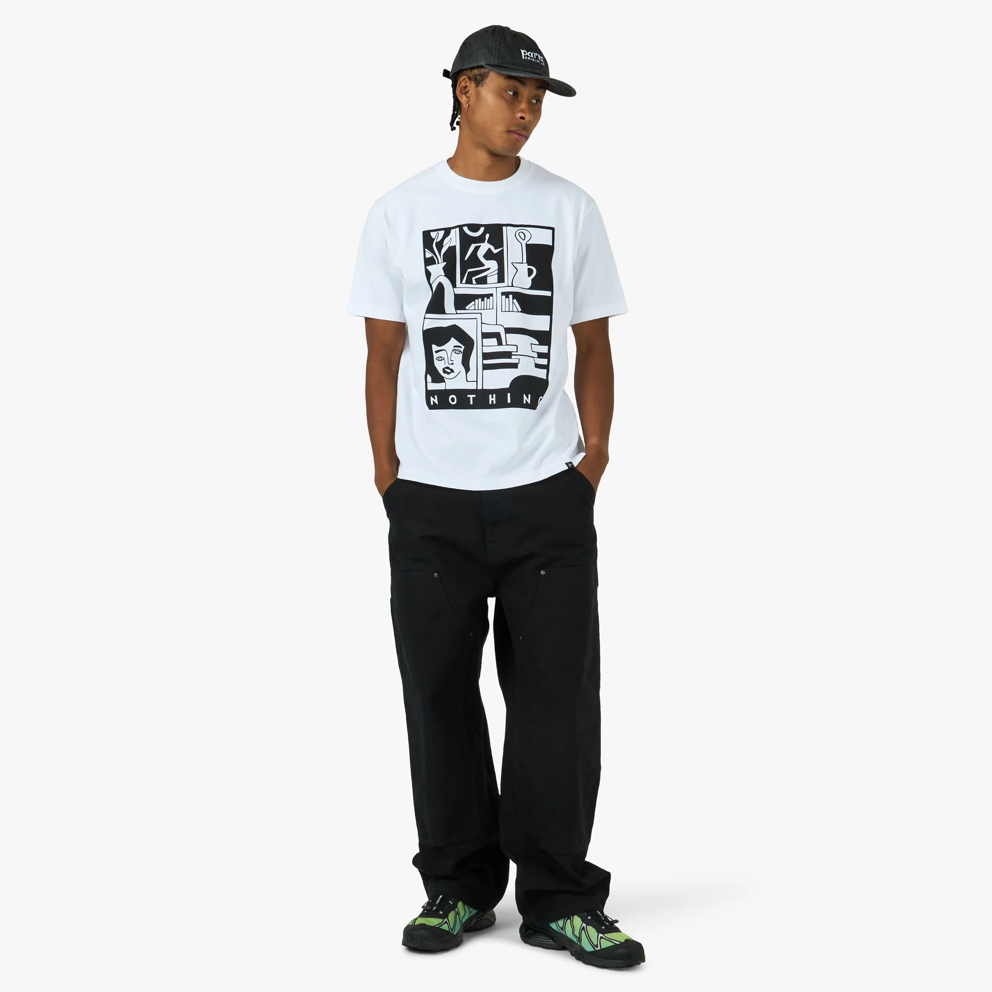 by Parra Our House T-Shirt White - Image 6