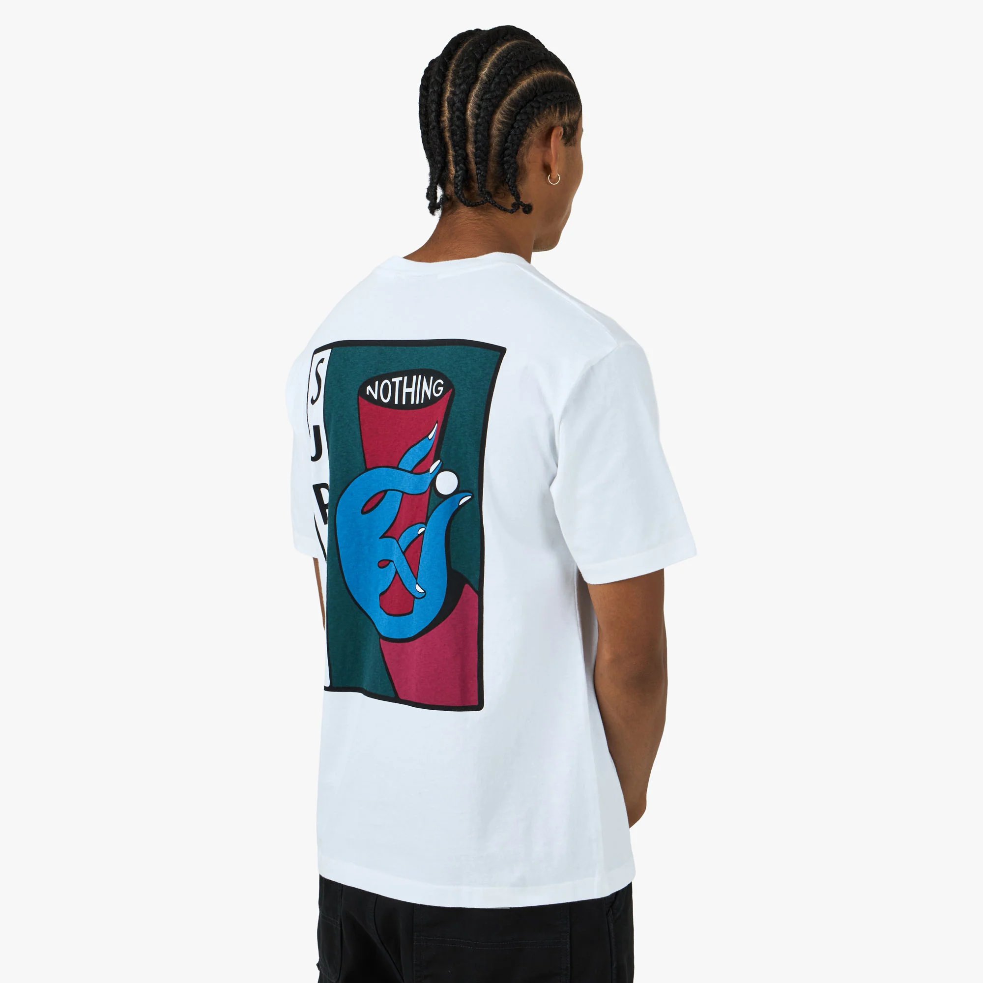 by Parra Super Nothing T-Shirt White - Image 3