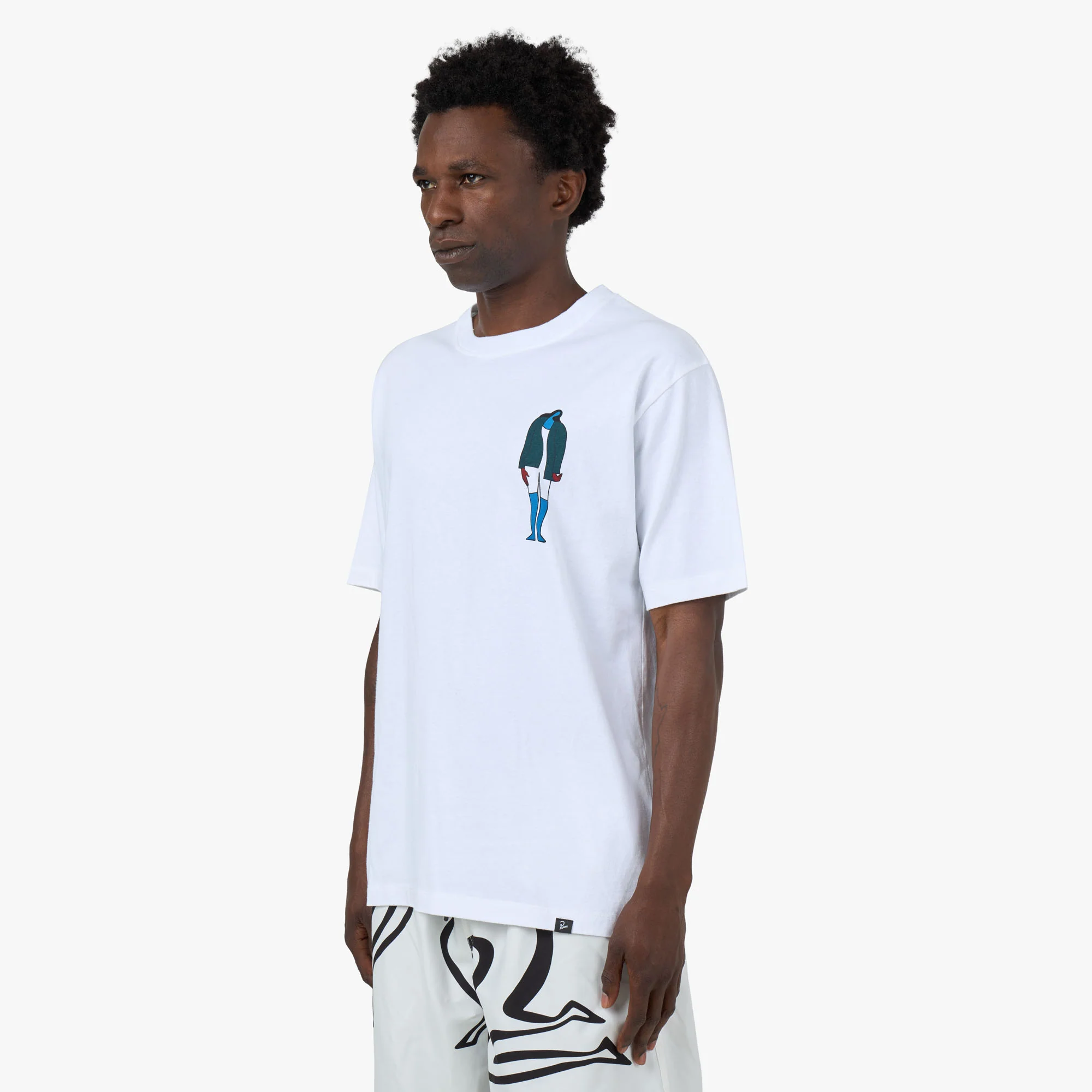 by Parra The Broken Door T-Shirt White - Image 3