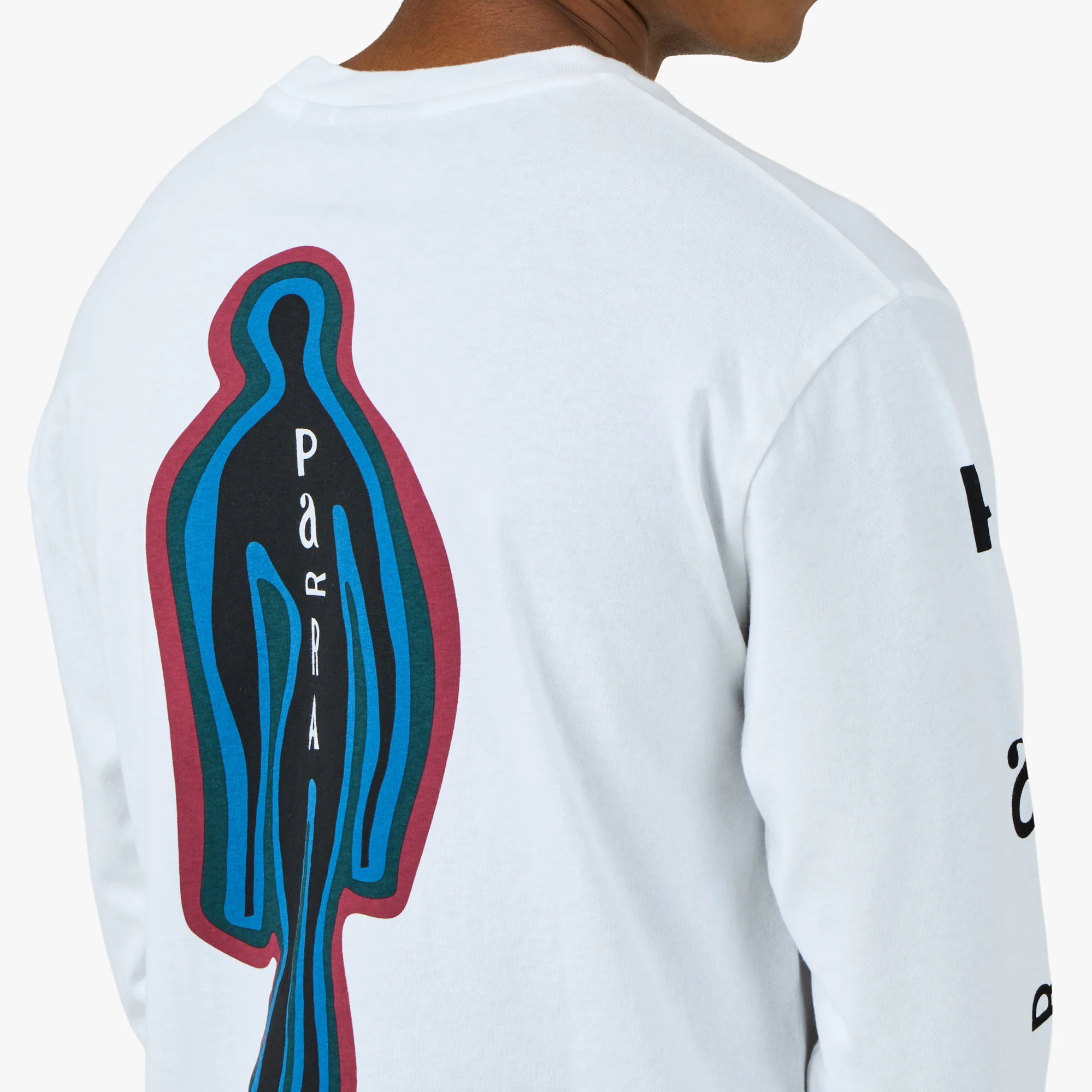 by Parra The Hotel Longsleeve T-Shirt White - Image 5